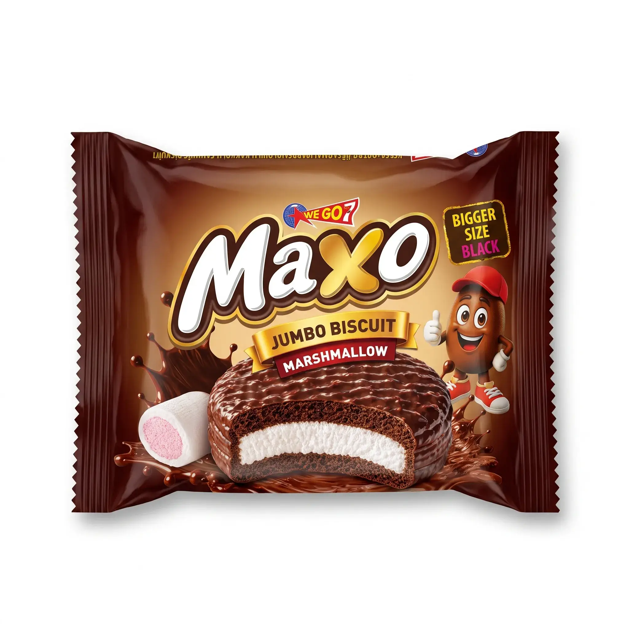 Maxo Jumbo Biscuit with Marshmallow