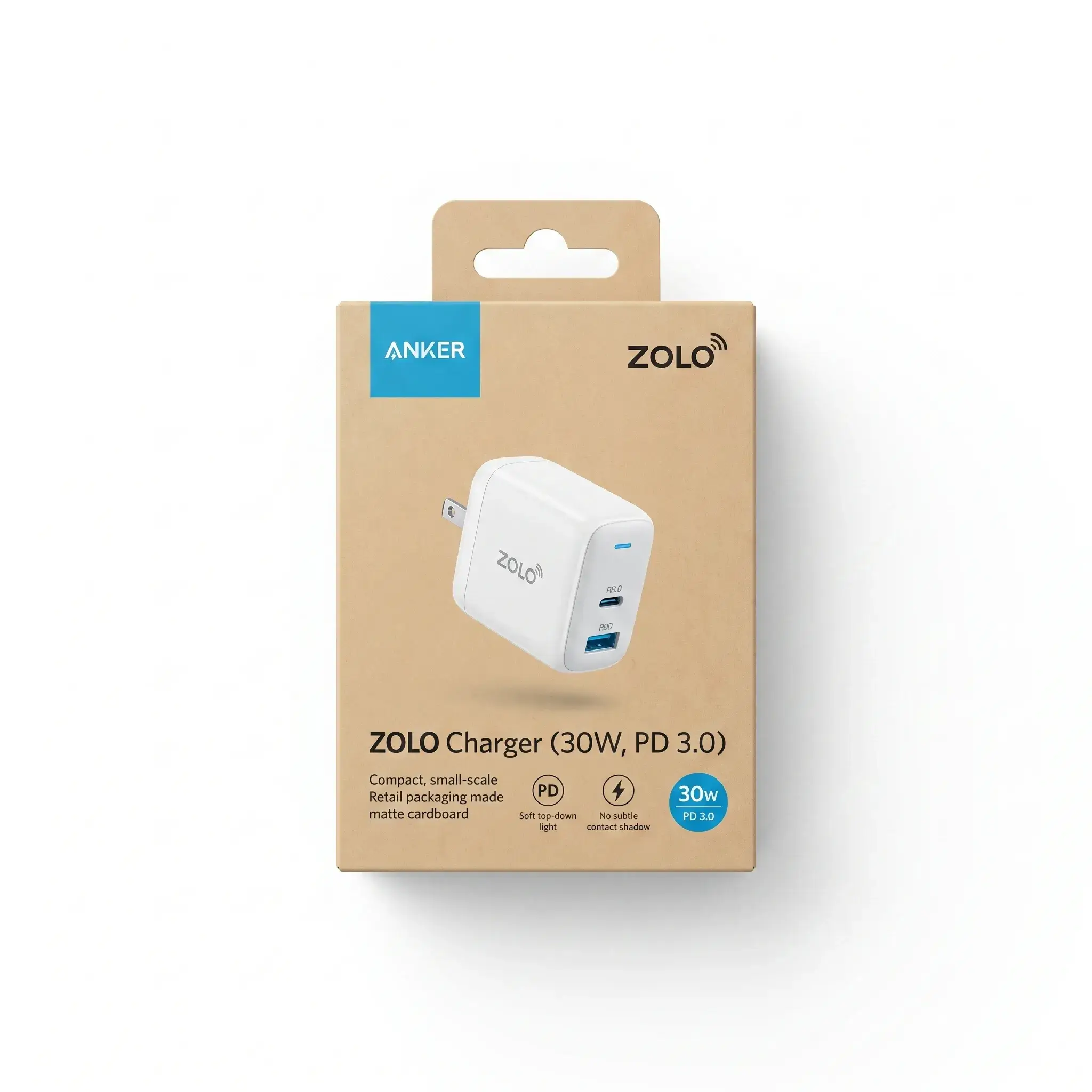 Anker Zolo Charger (30W, PD 3.0)