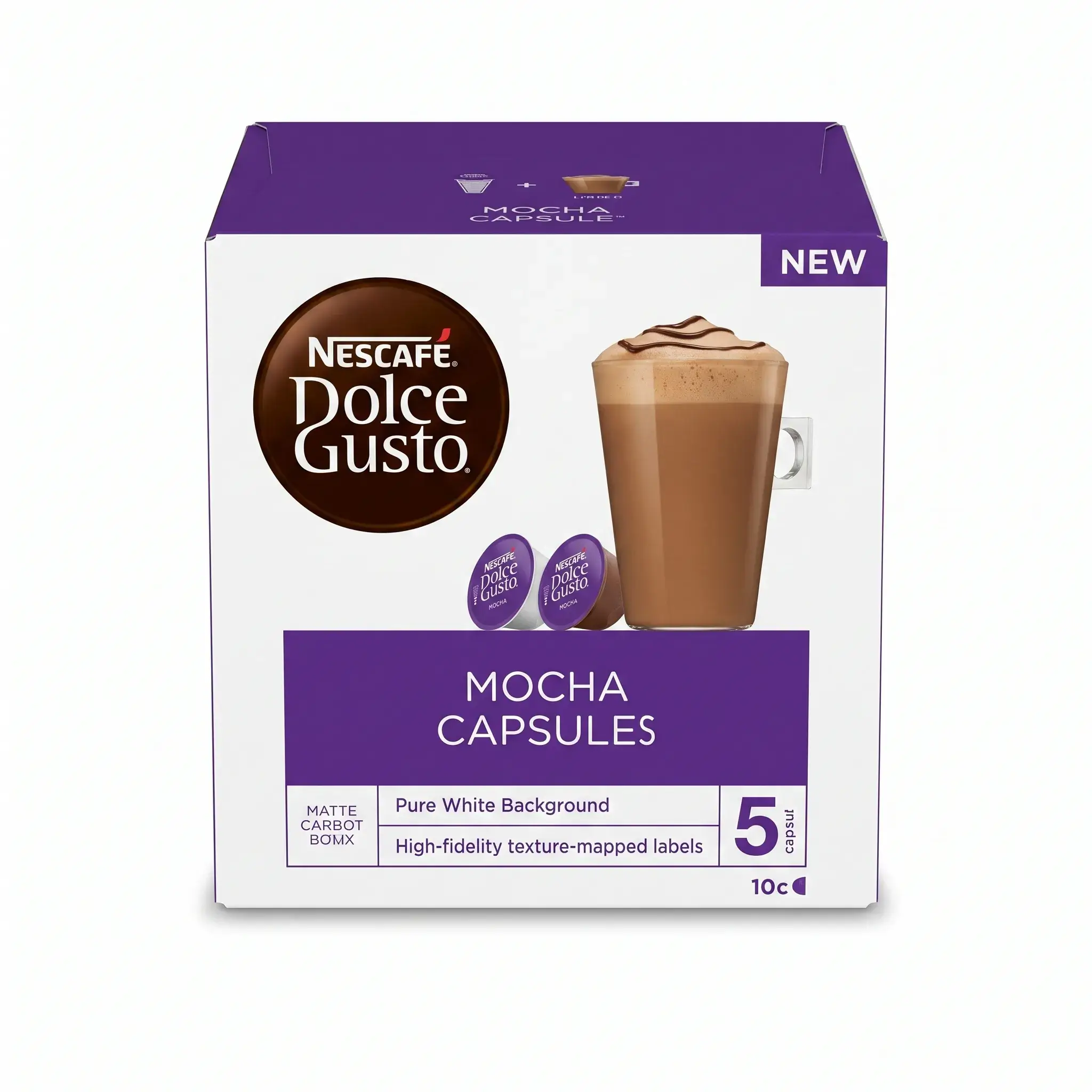 Nescafe Dolce Gusto Mocha Coffee Capsules