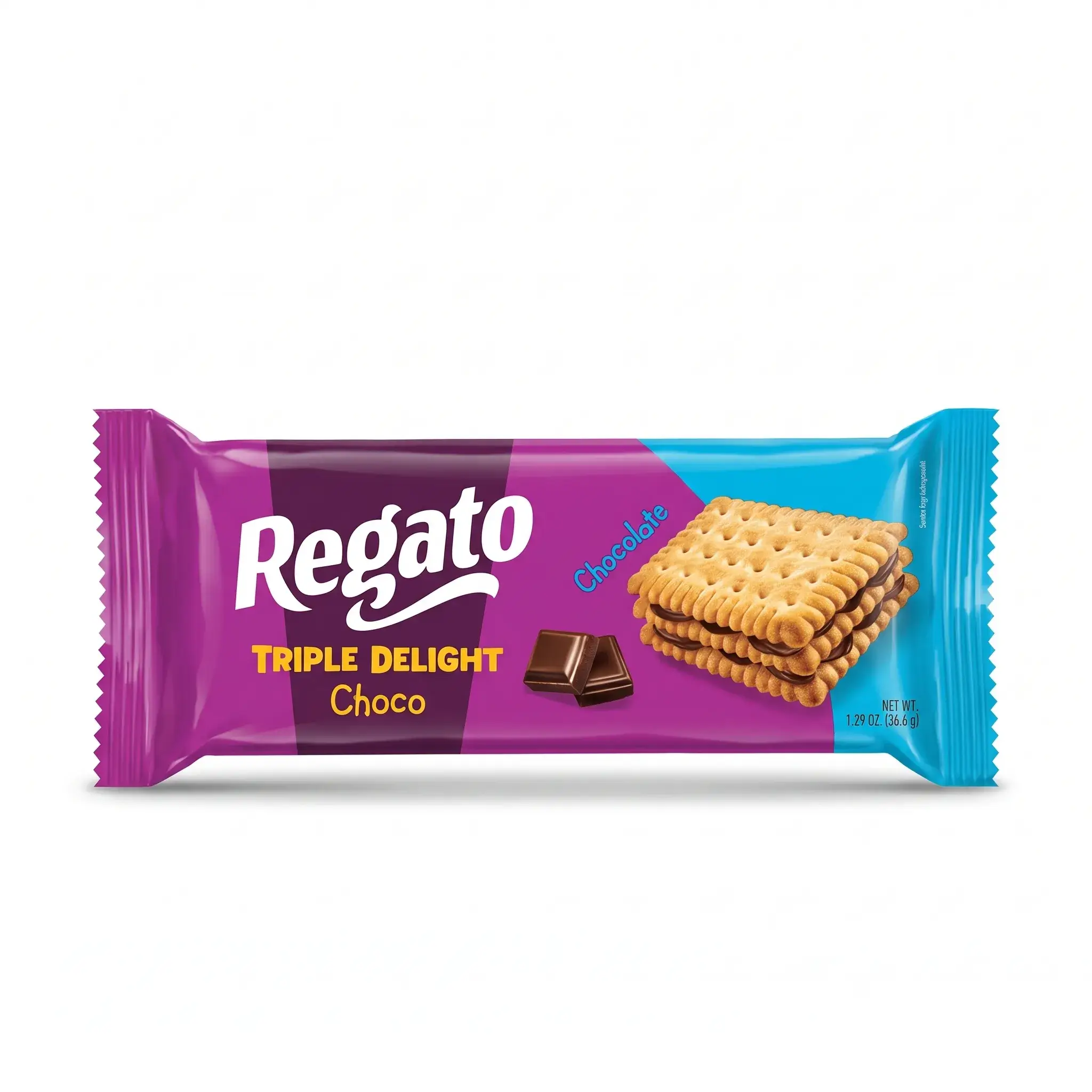 Regato Triple Delight Choco Biscuit