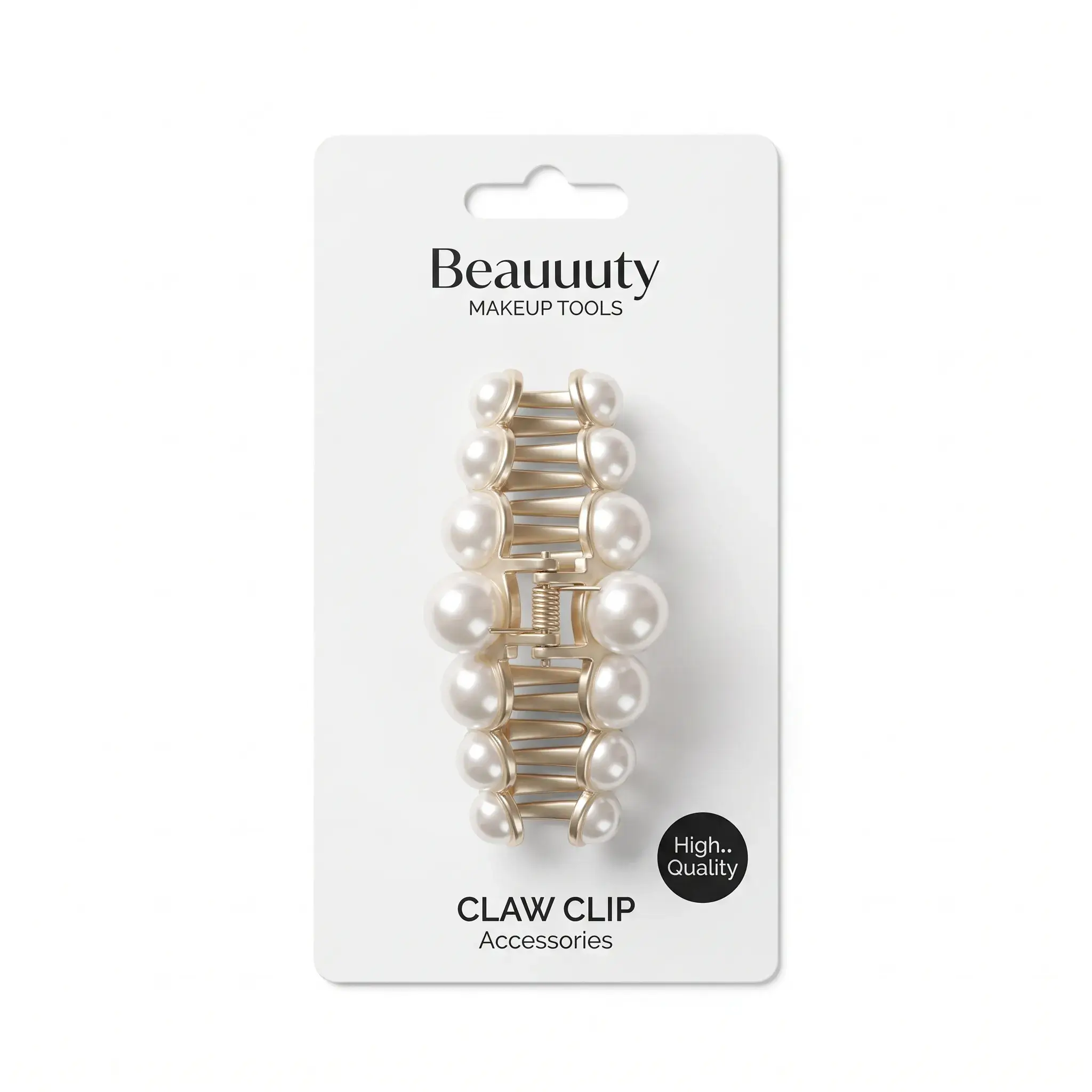 Beauuuty Pearl Hair Claw Clip