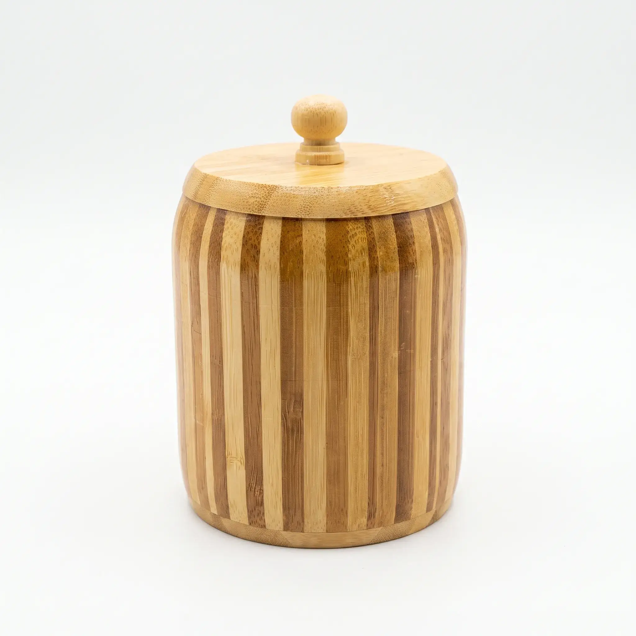 Bamboo Storage Jar with Lid