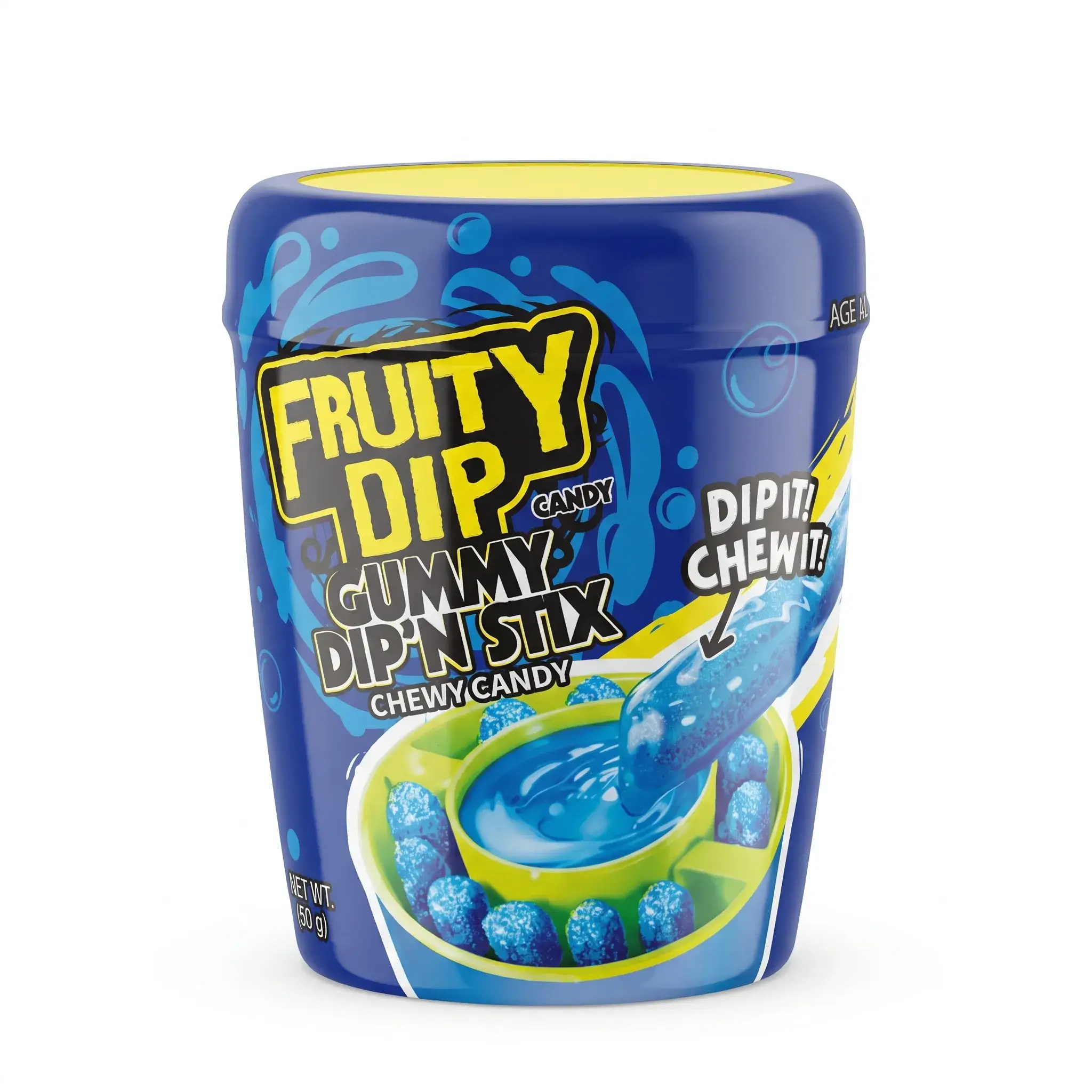 Fruity Dip Gummy Dip'n Stix Chewy Candy