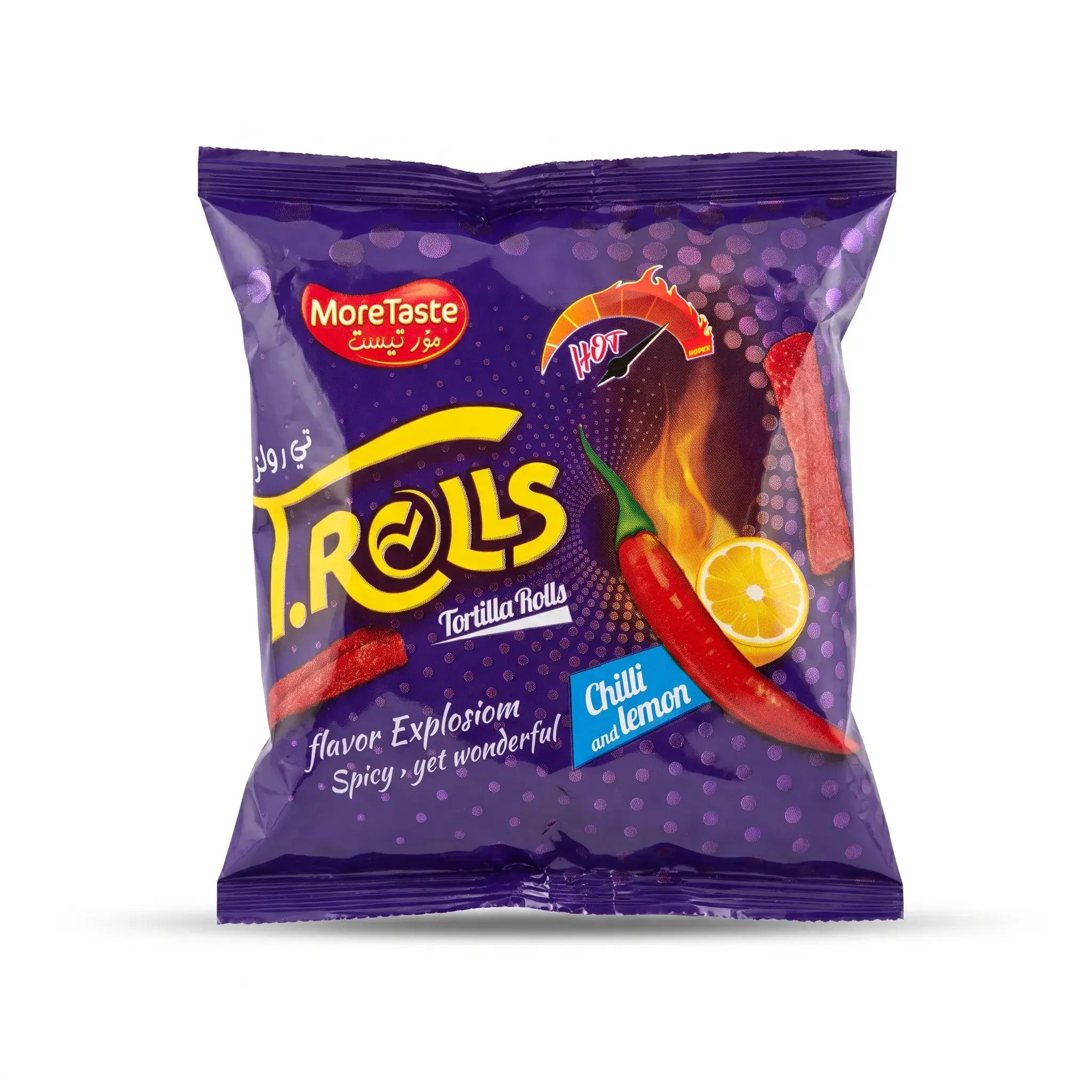 MoreTaste T. Rolls Tortilla Rolls Chilli and Lemon