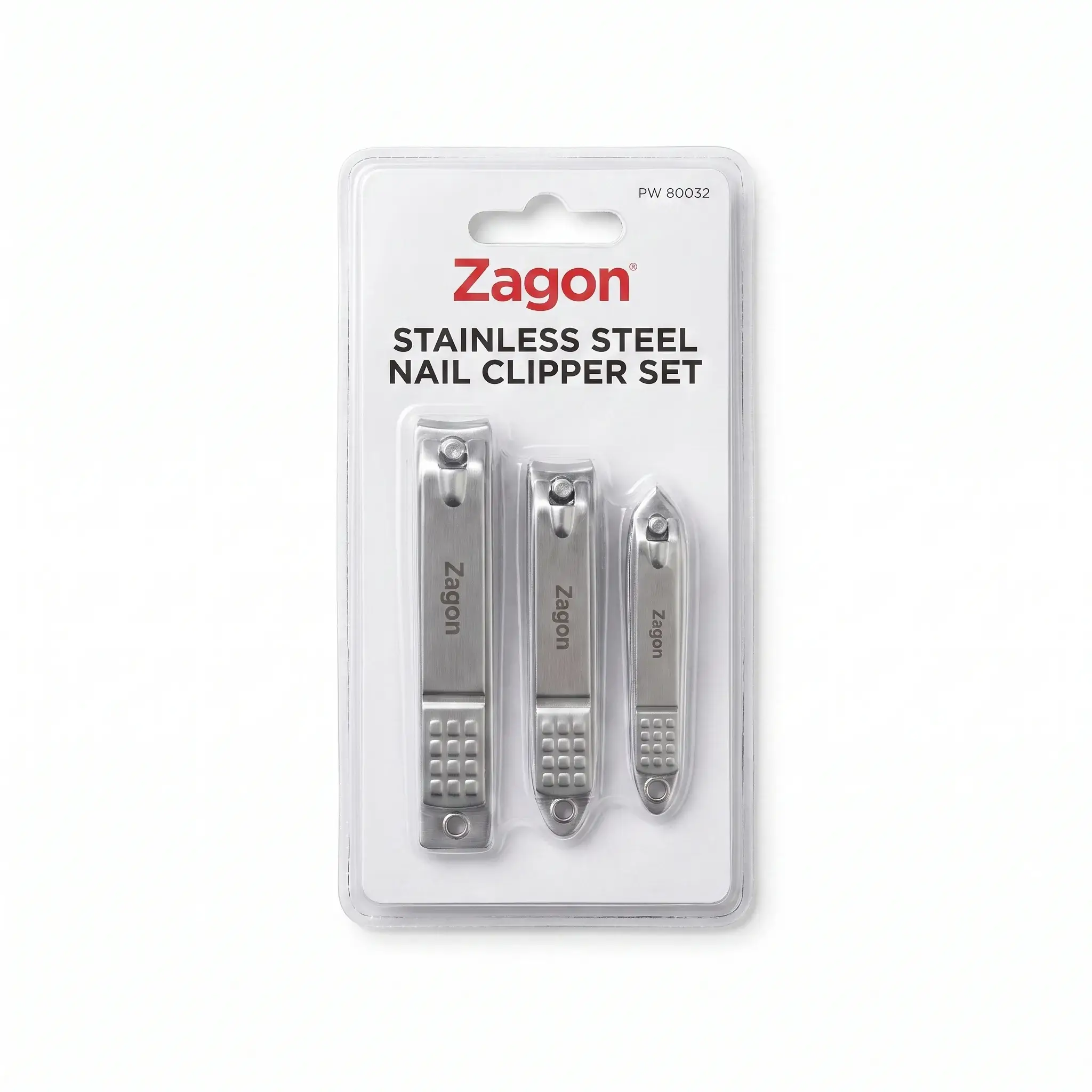 Zagon Stainless Steel Nail Clipper Set