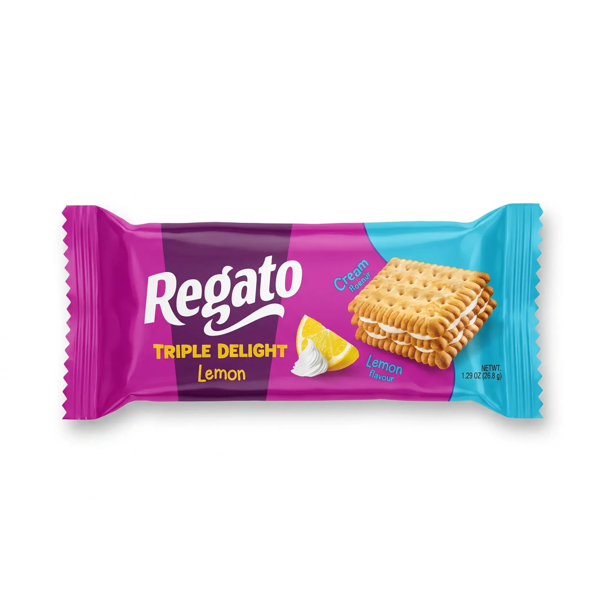 Regato Triple Delight Lemon Biscuits