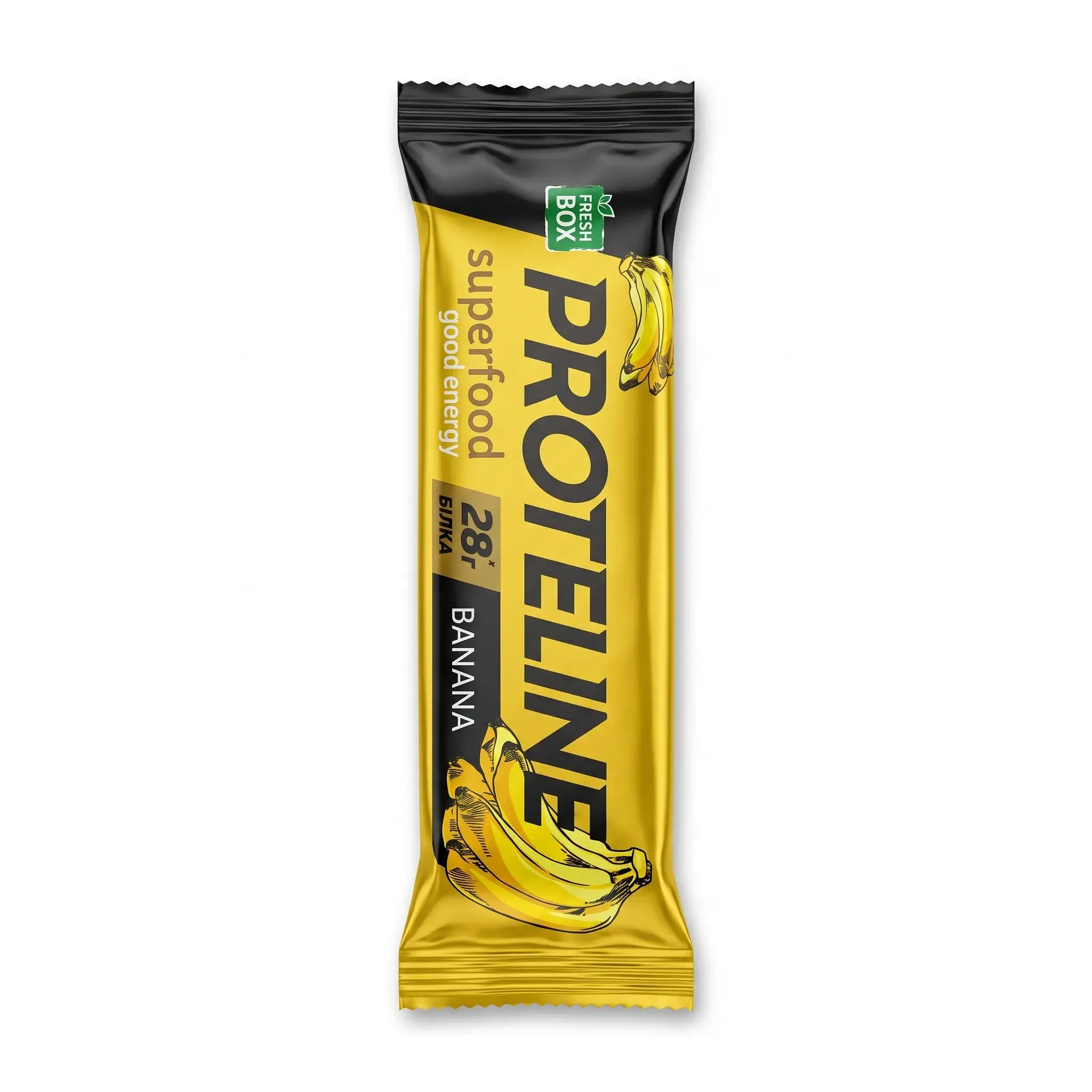 PROTELINE Banana Superfood Energy Bar