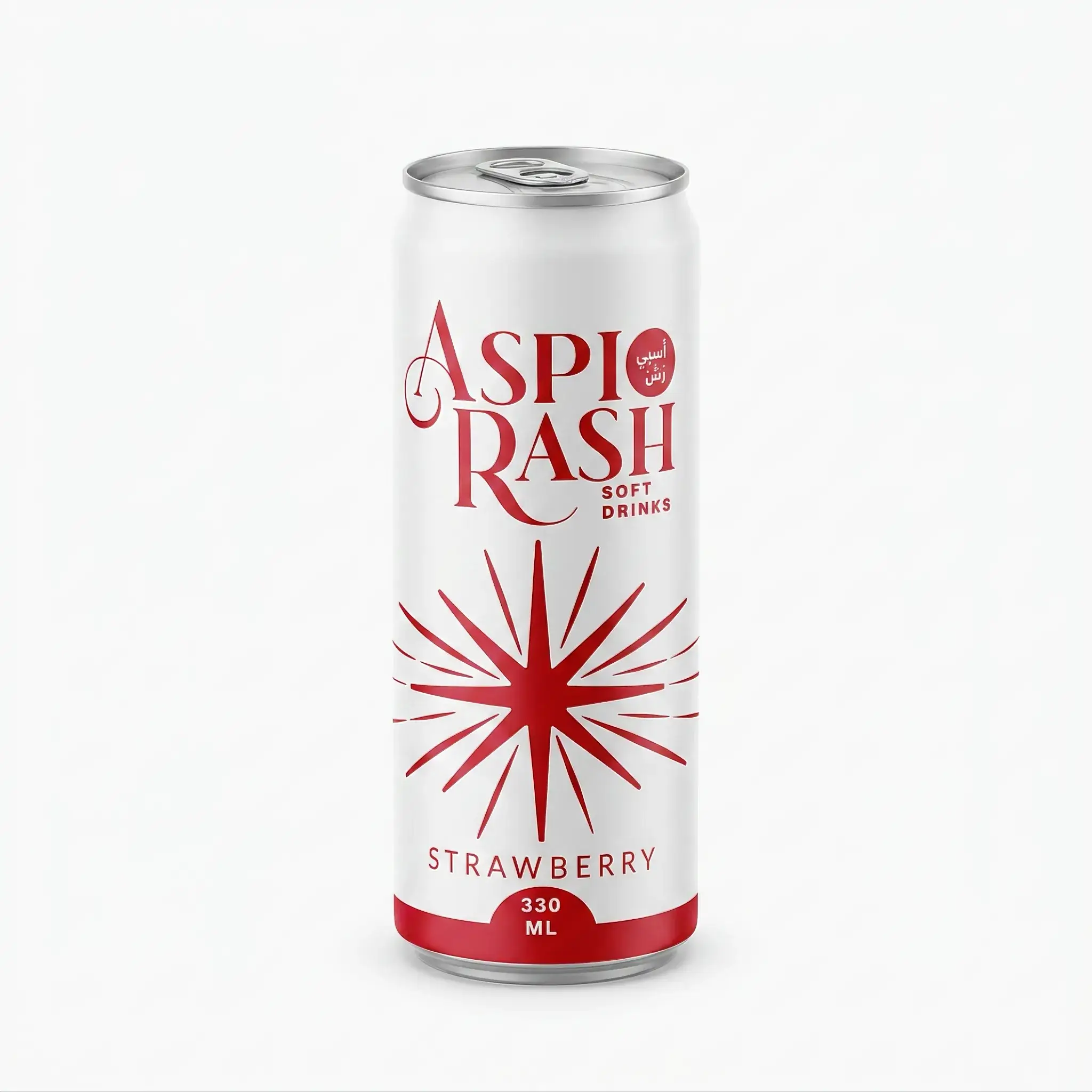 Aspio Rash Strawberry Soft Drink