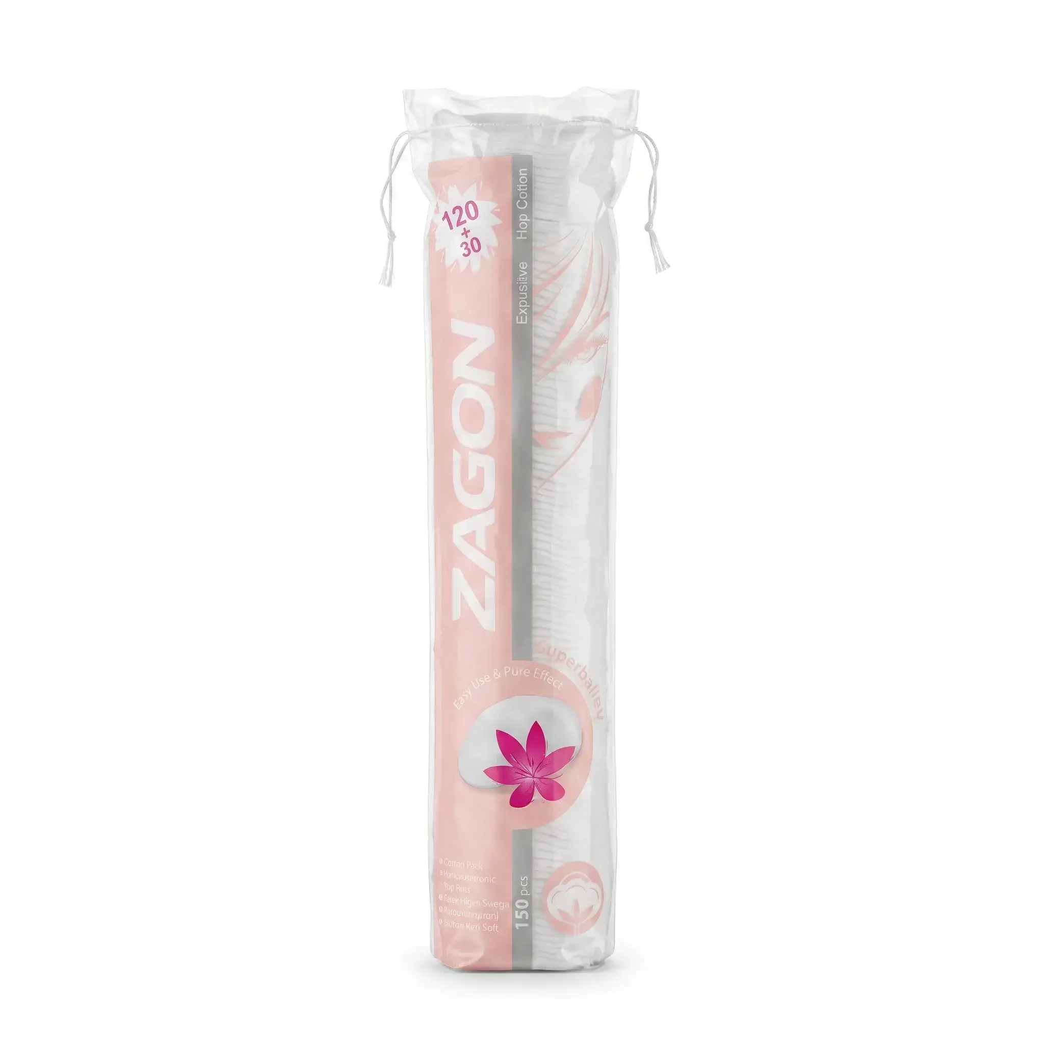 Zagon Cotton Pads 150 Pieces