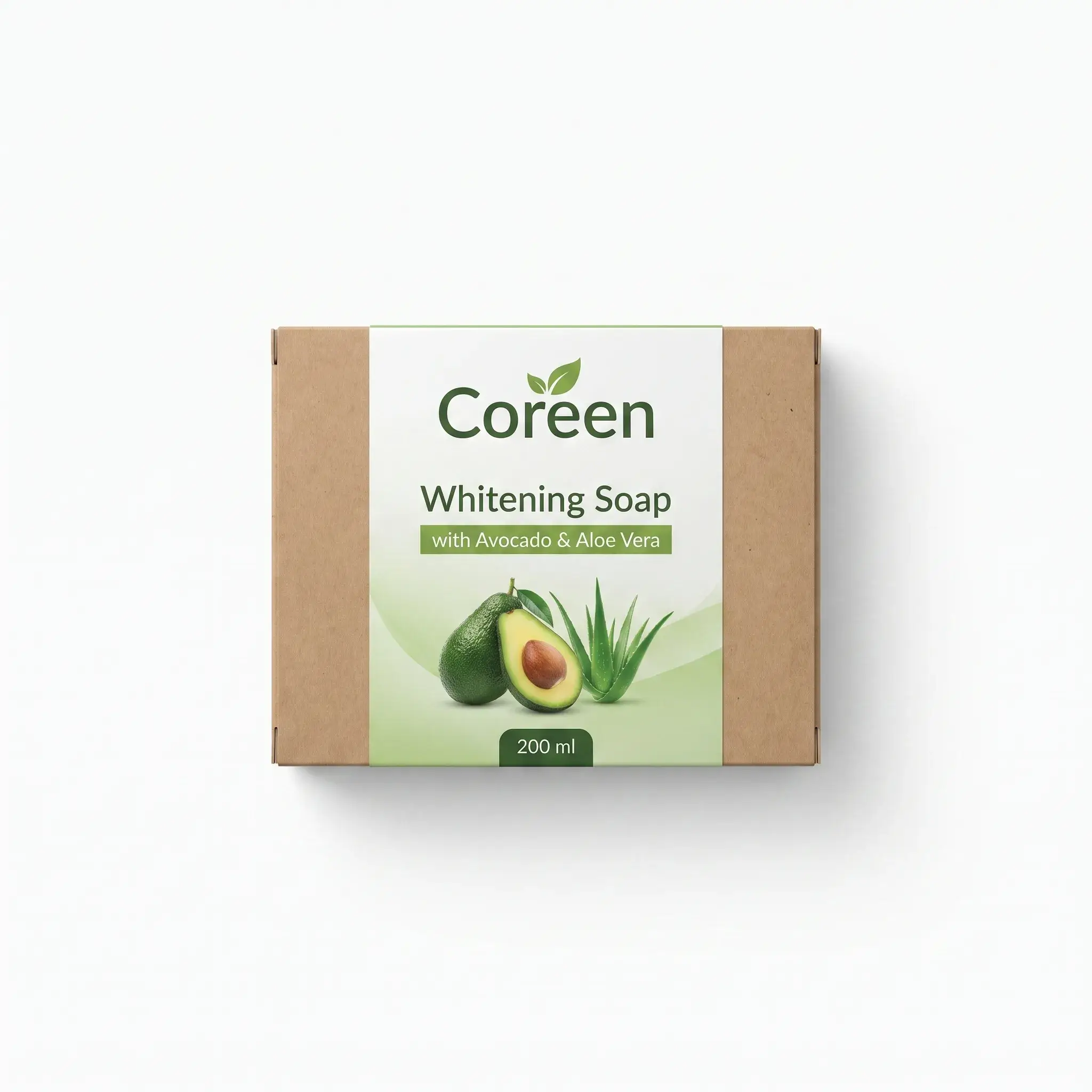 Coreen Whitening Soap with Avocado & Aloe Vera