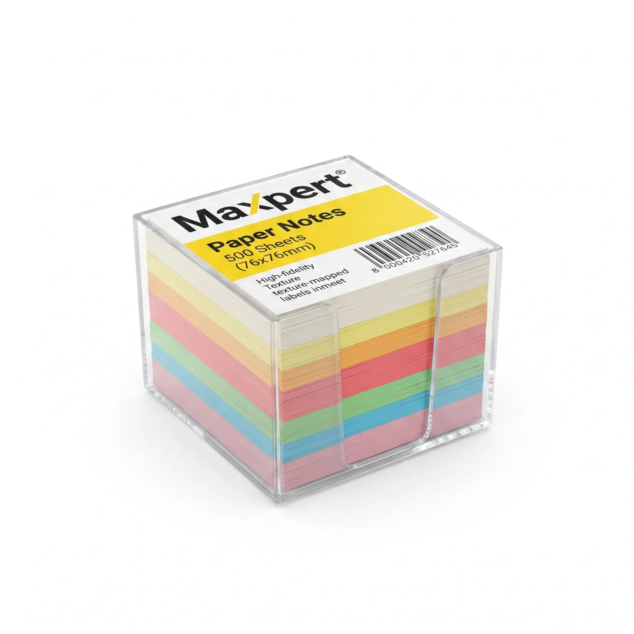Maxpert Paper Notes 500 Sheets (76x76mm)