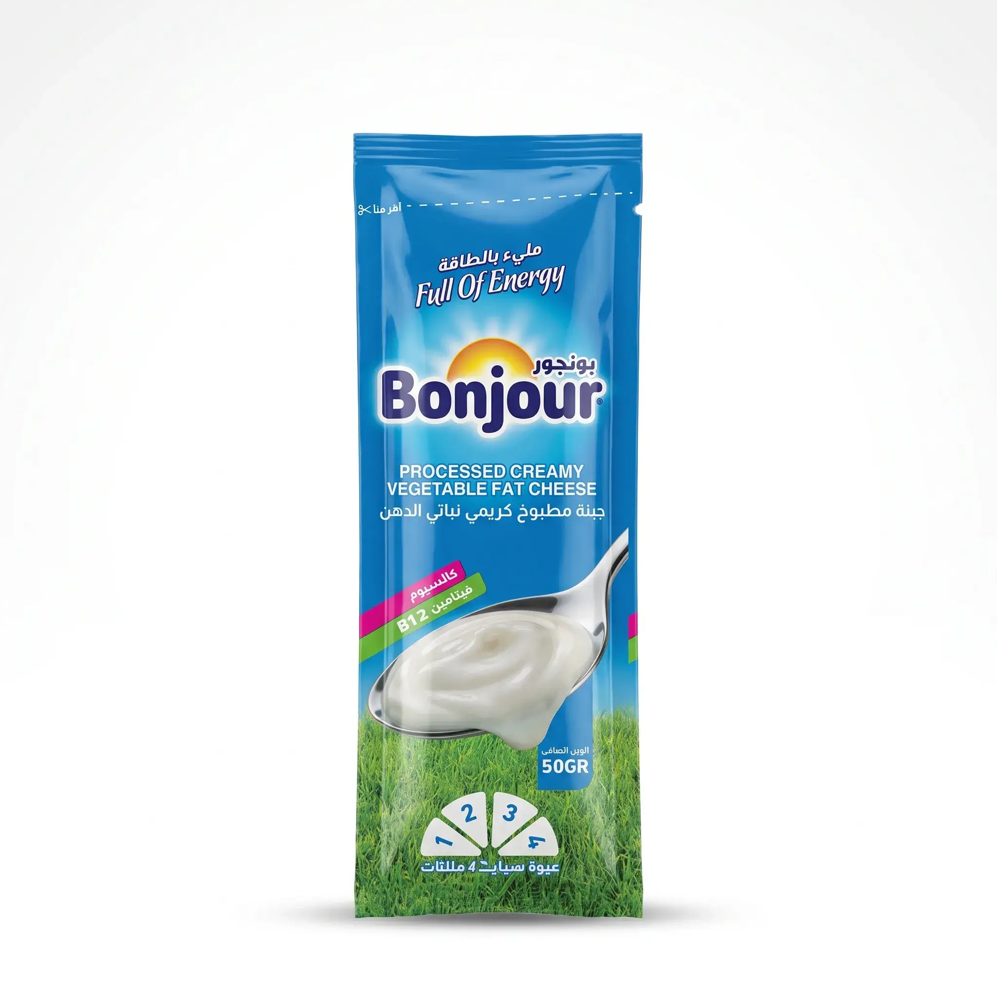 Bonjour Processed Creamy Vegetable Fat Cheese