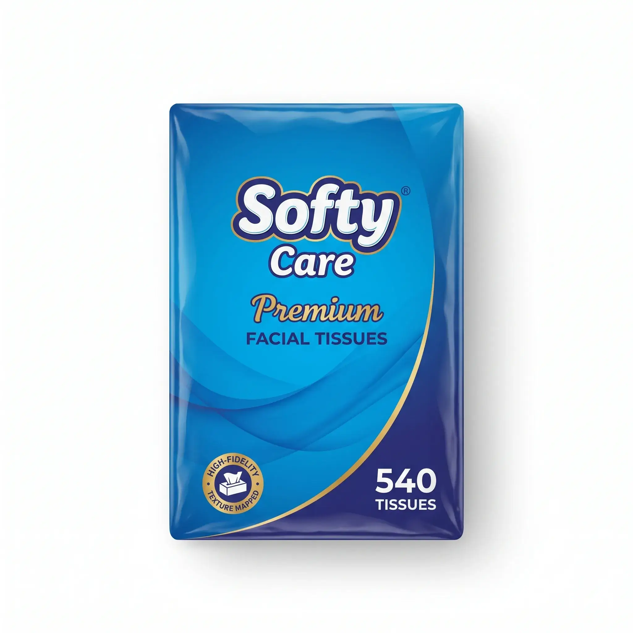 Softy Care Premium Facial Tissues 540 Tissues