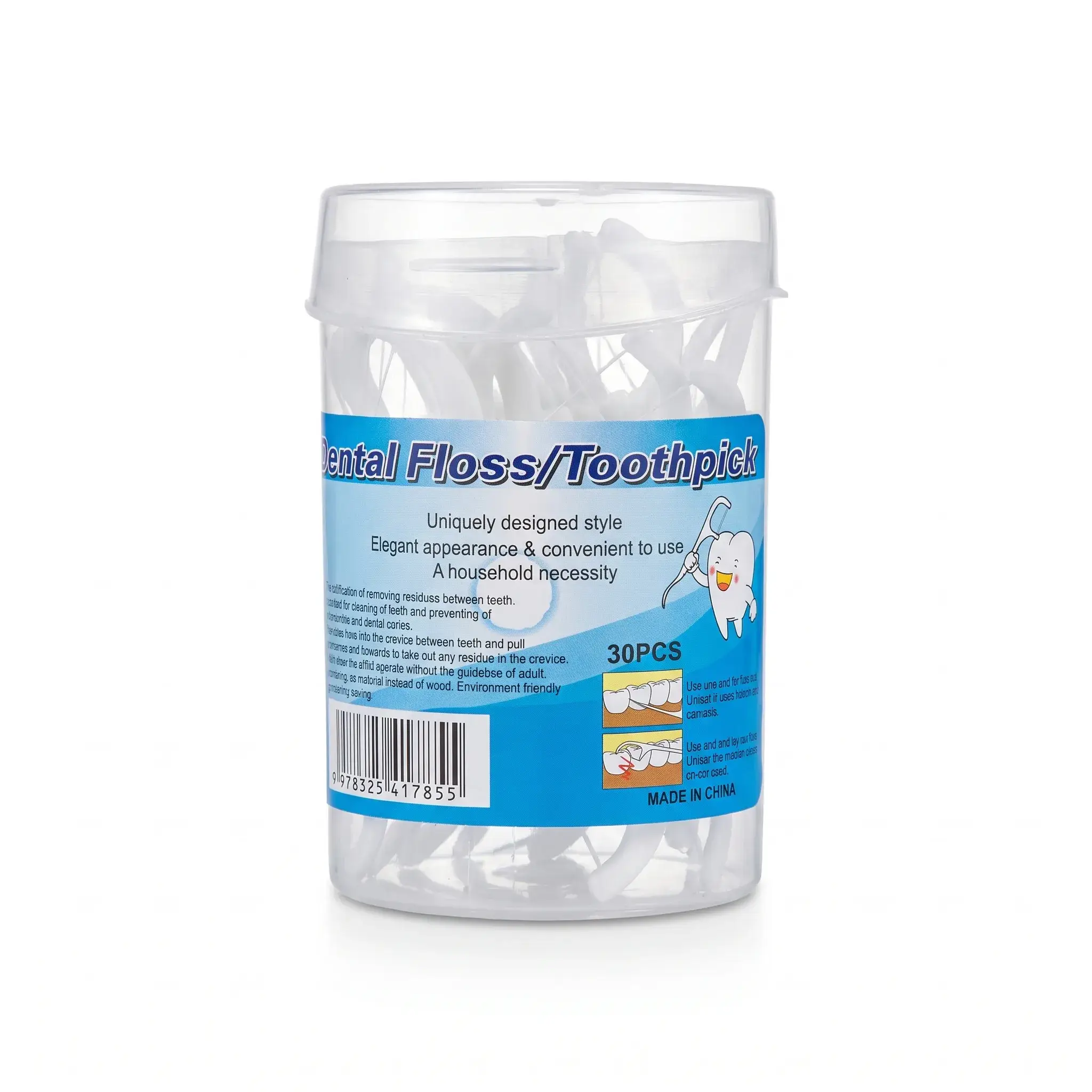 Dental Floss / Toothpick 30 Pieces