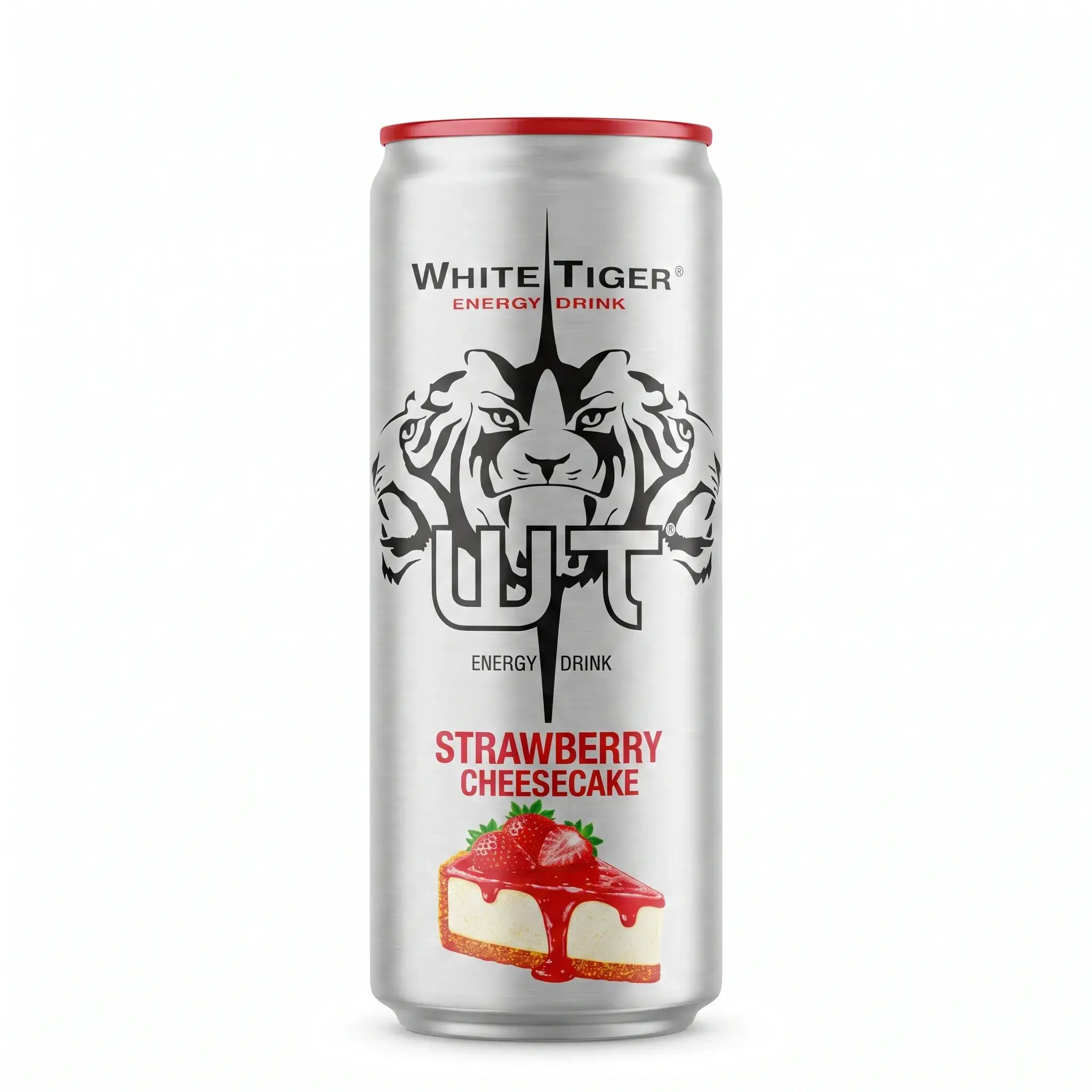 White Tiger Strawberry Cheesecake Energy Drink 330ml