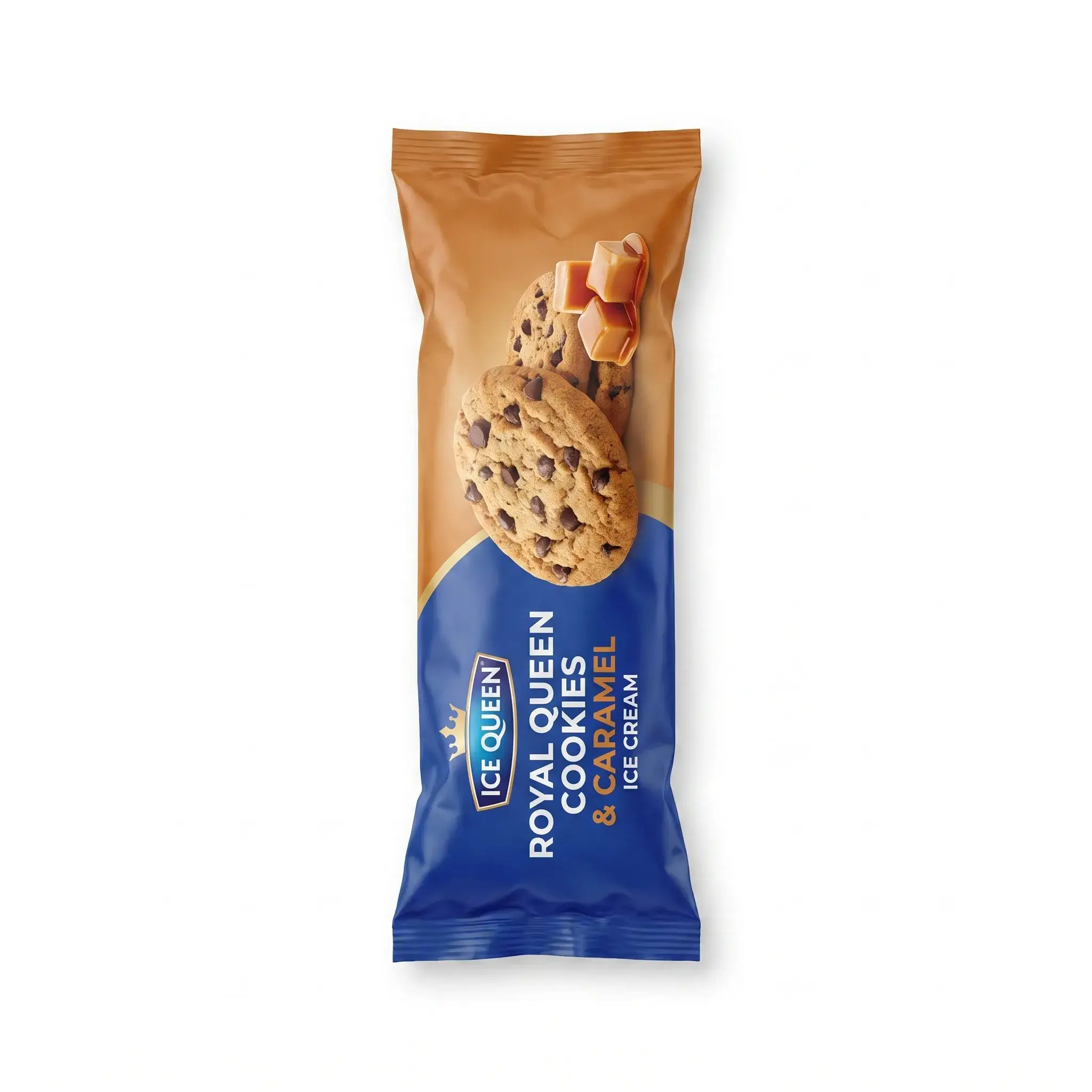 Ice Queen Royal Queen Cookies & Caramel Ice Cream