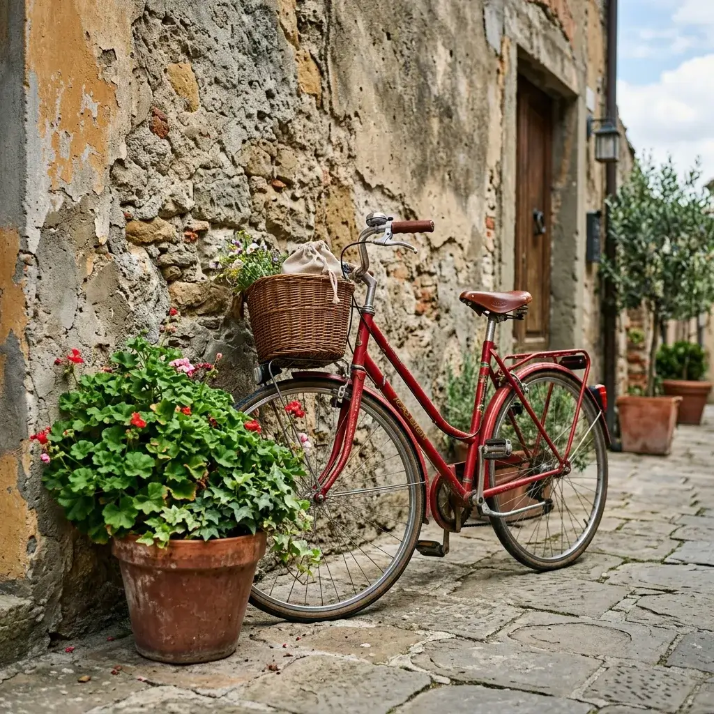 Bicycle in the None style
