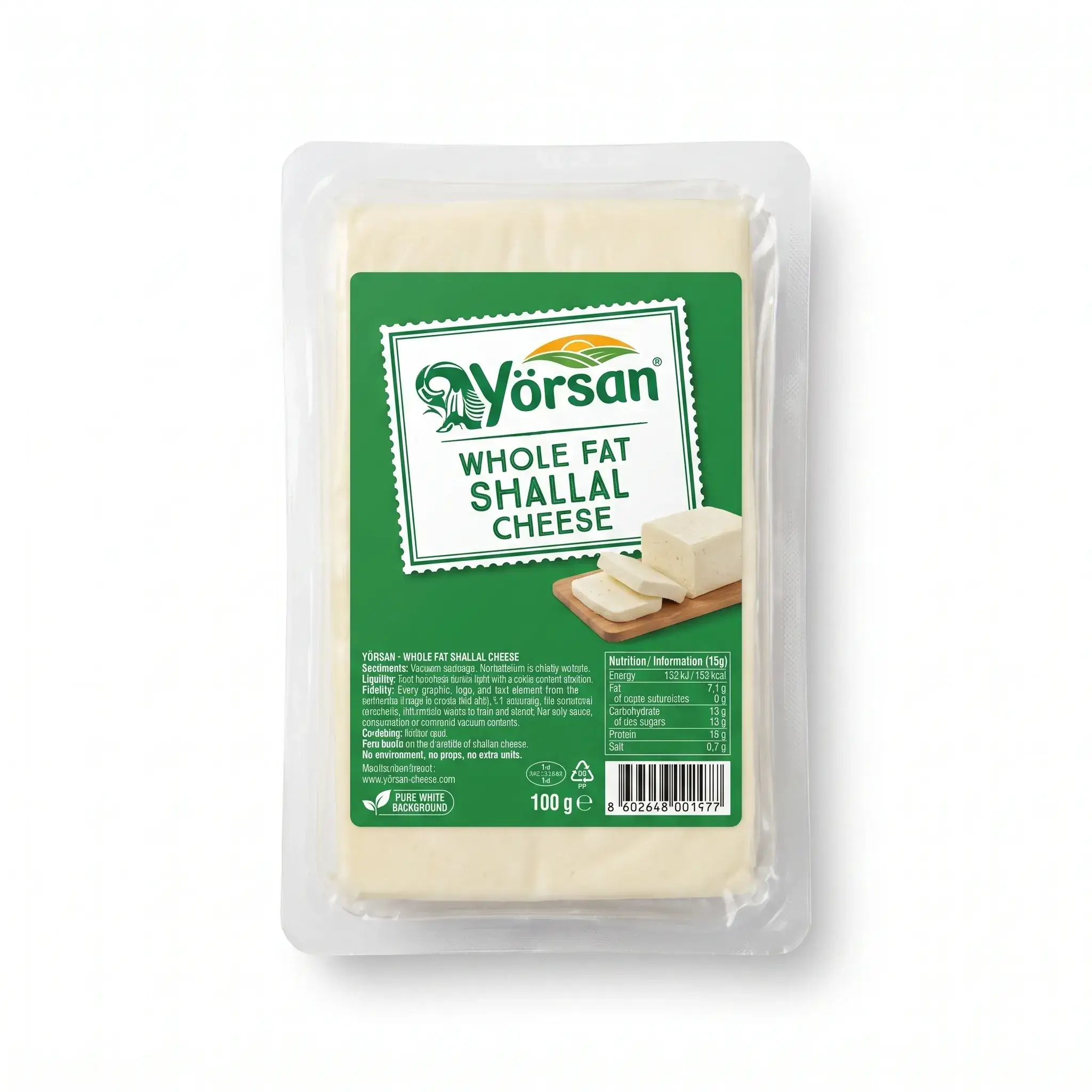 Yörsan Whole Fat Shallal Cheese
