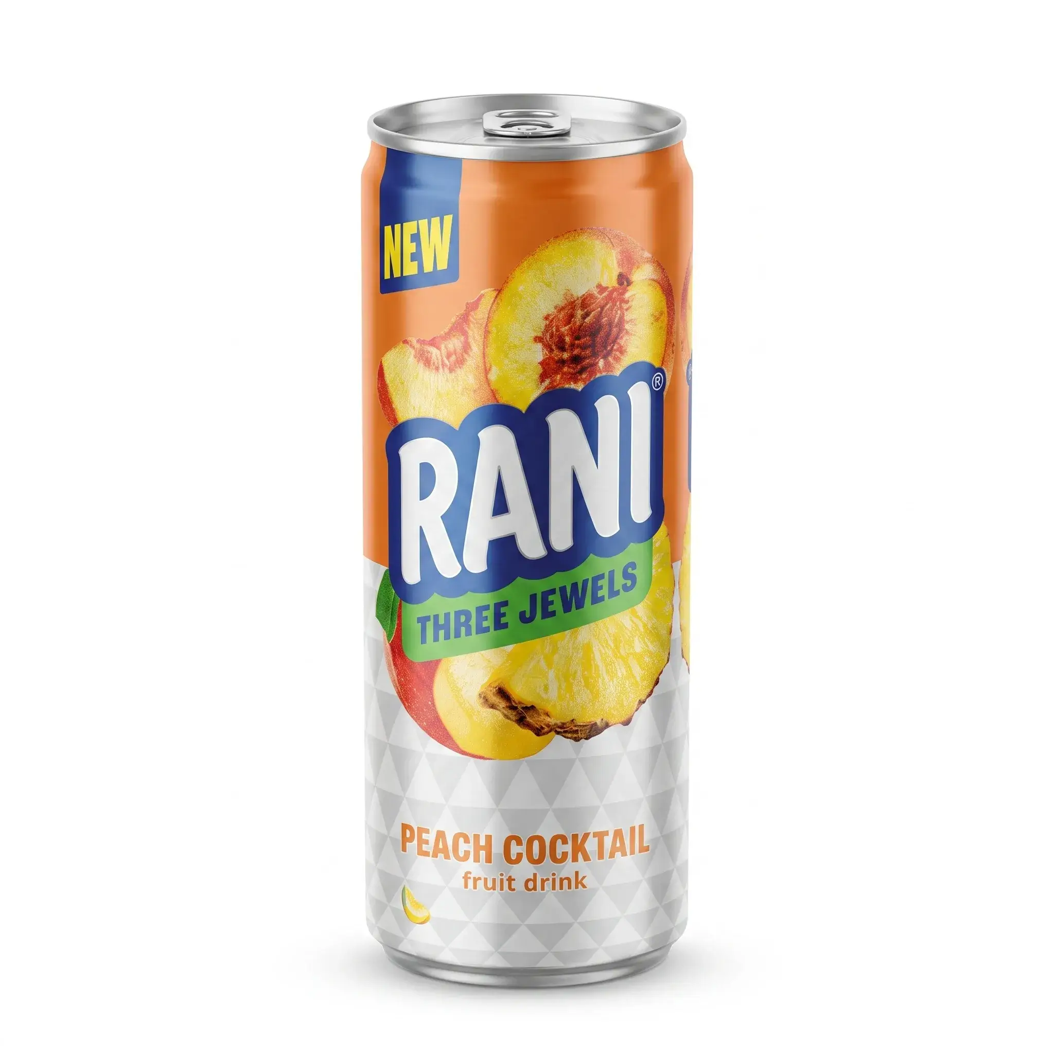 Rani Three Jewels Peach Cocktail Fruit Drink