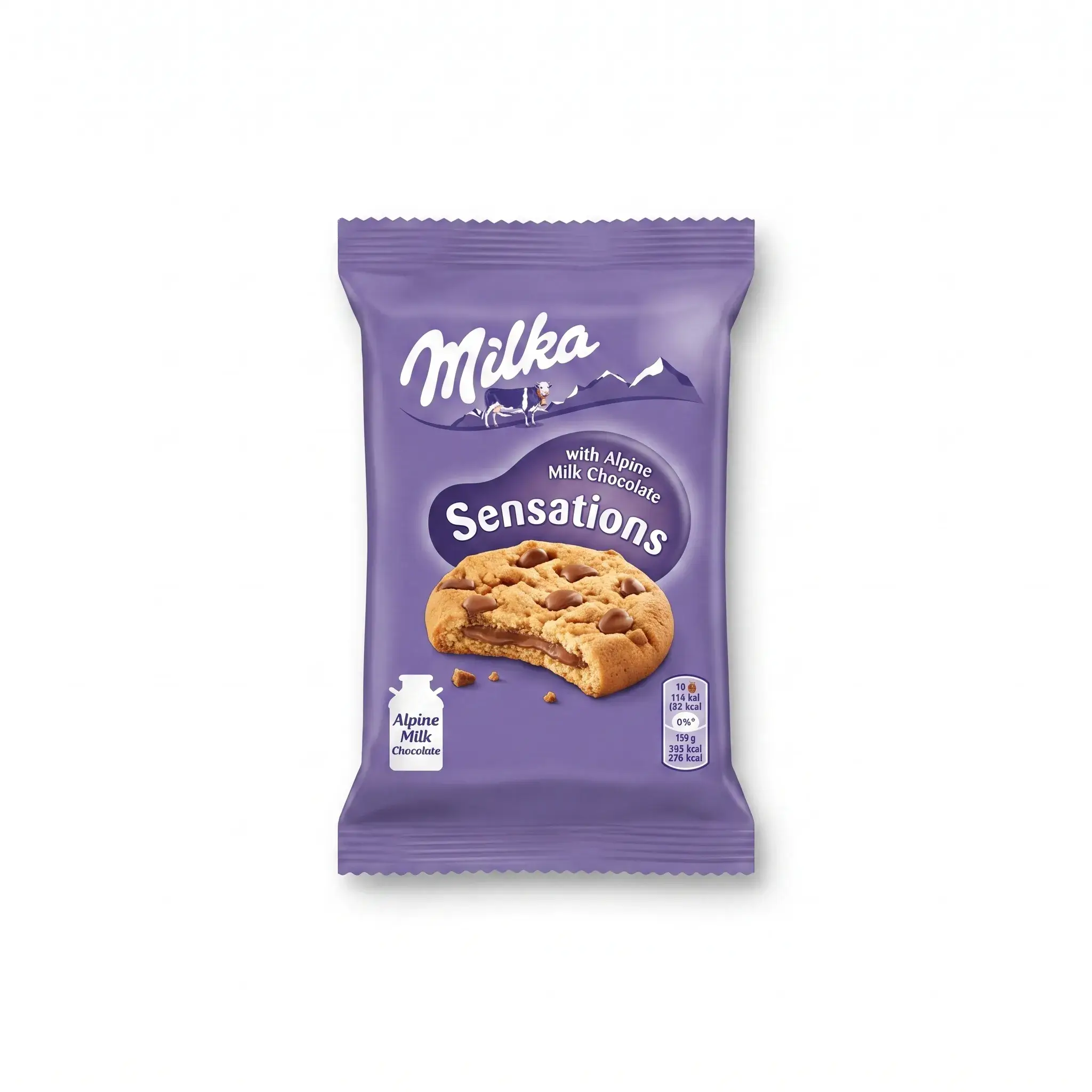 Milka Sensations Cookies with Alpine Milk Chocolate
