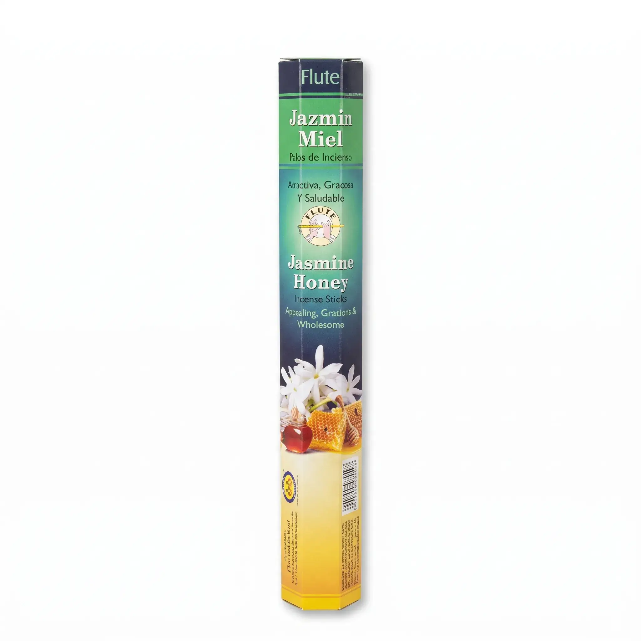 Flute Jasmine Honey Incense Sticks