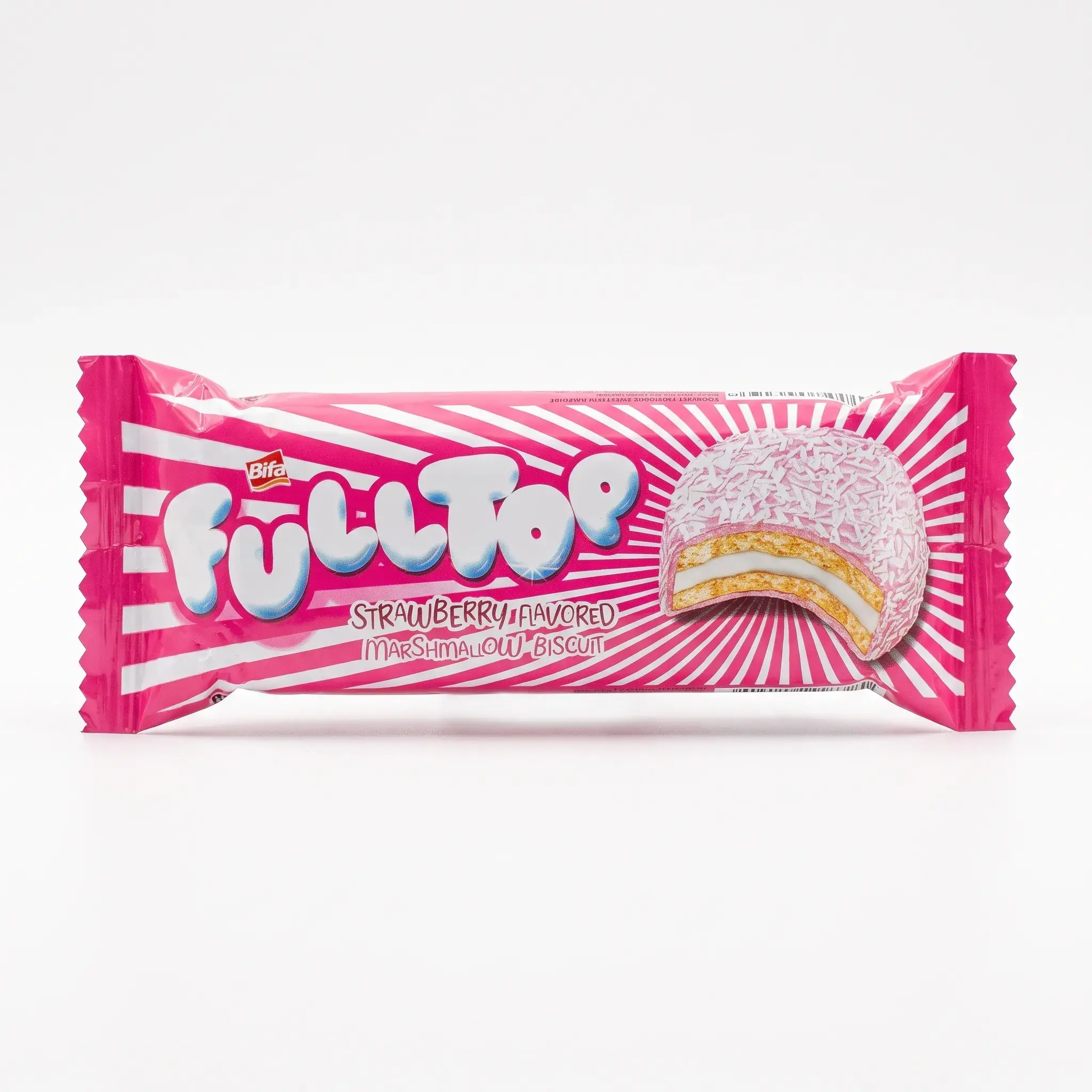 Fulltop Strawberry Flavored Marshmallow Biscuit