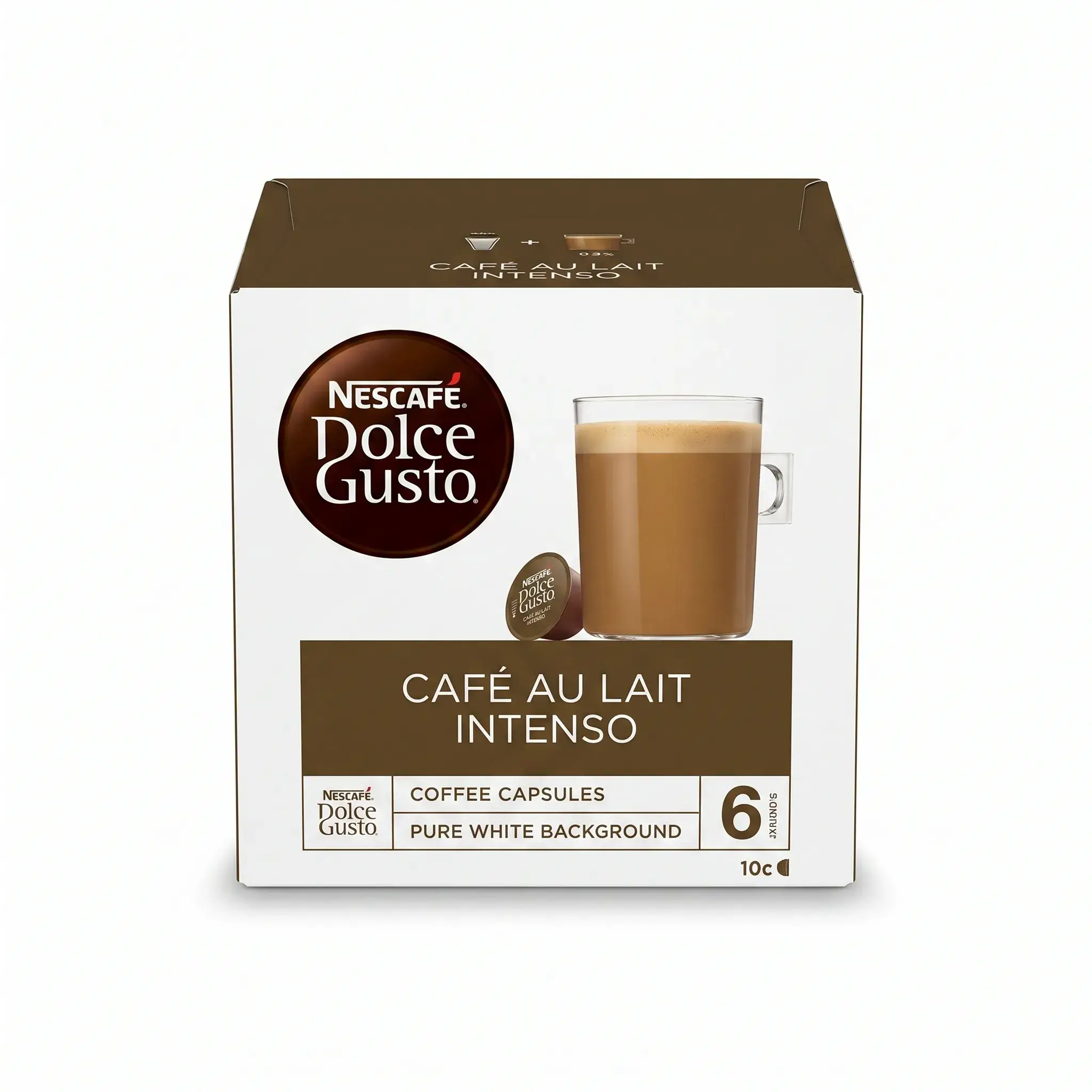 Nescafe Dolce Gusto Café Au Lait Intenso Coffee Capsules