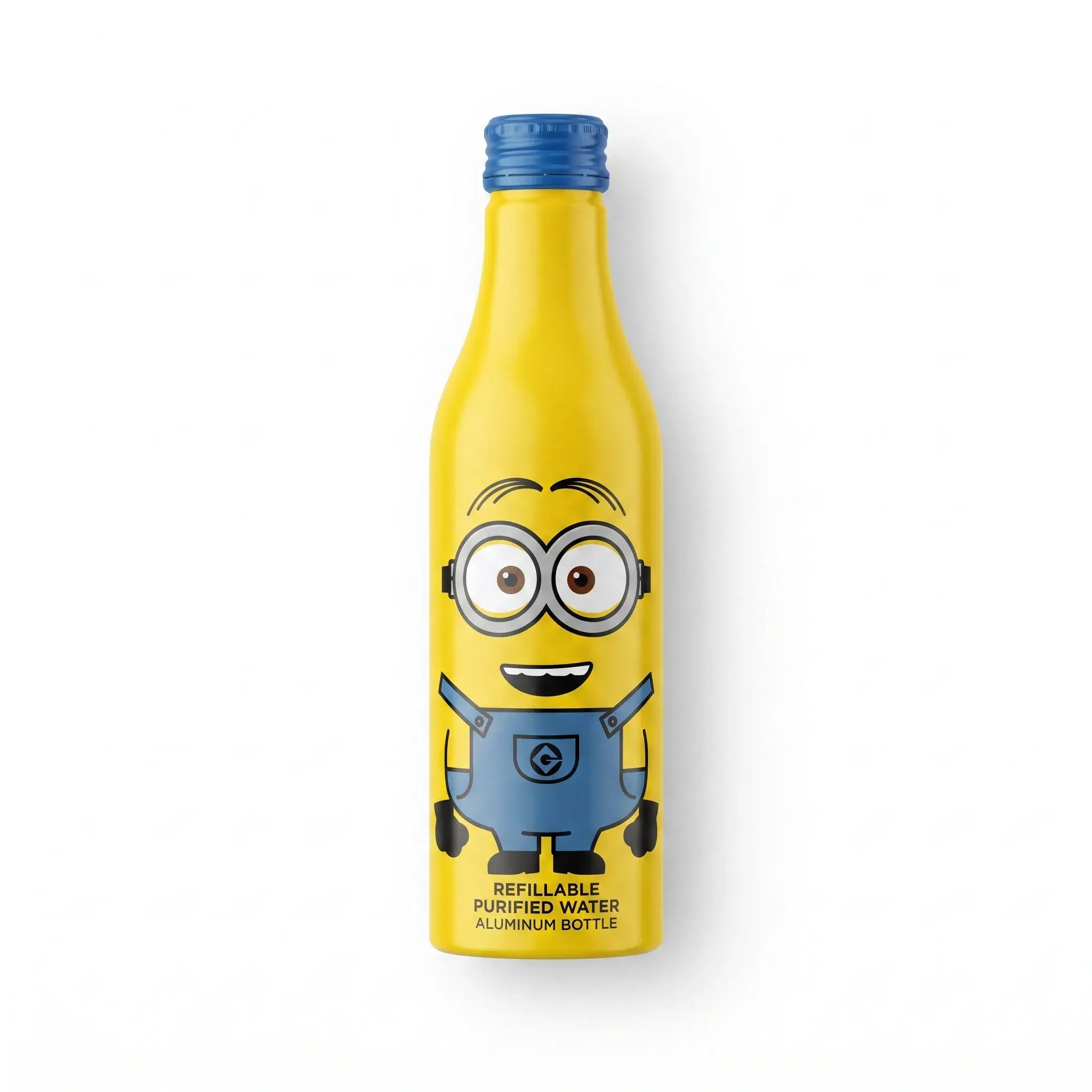 Minions Refillable Purified Water Aluminum Bottle