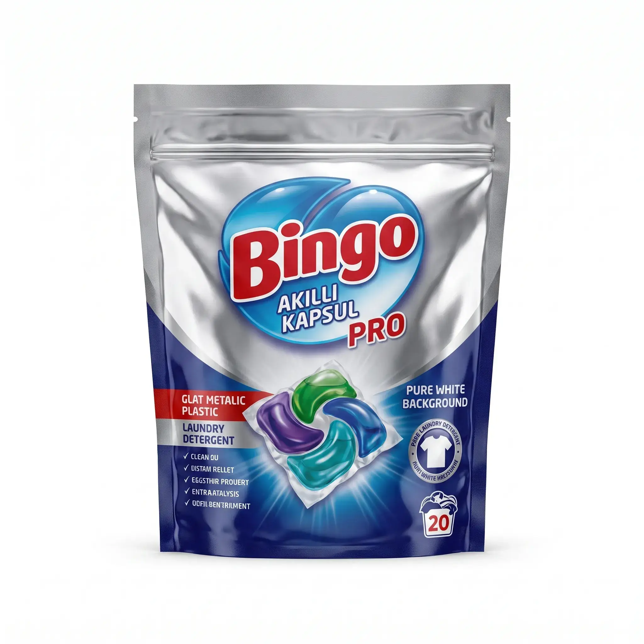 Bingo Akilli Kapsul Pro Laundry Detergent