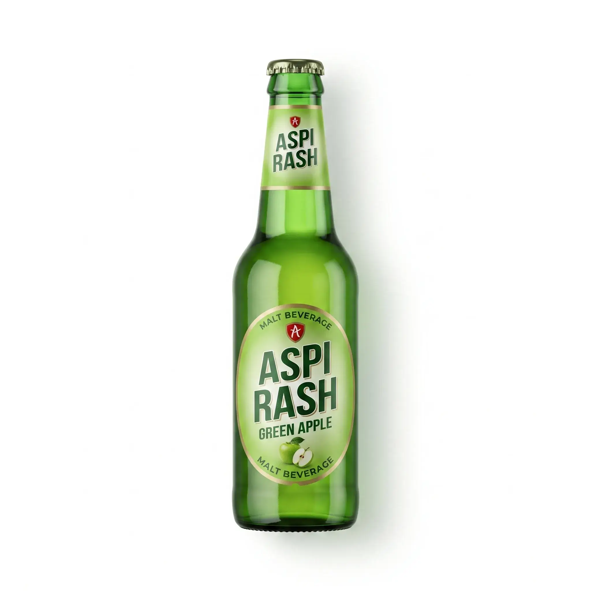 Aspi Rash Green Apple Malt Beverage
