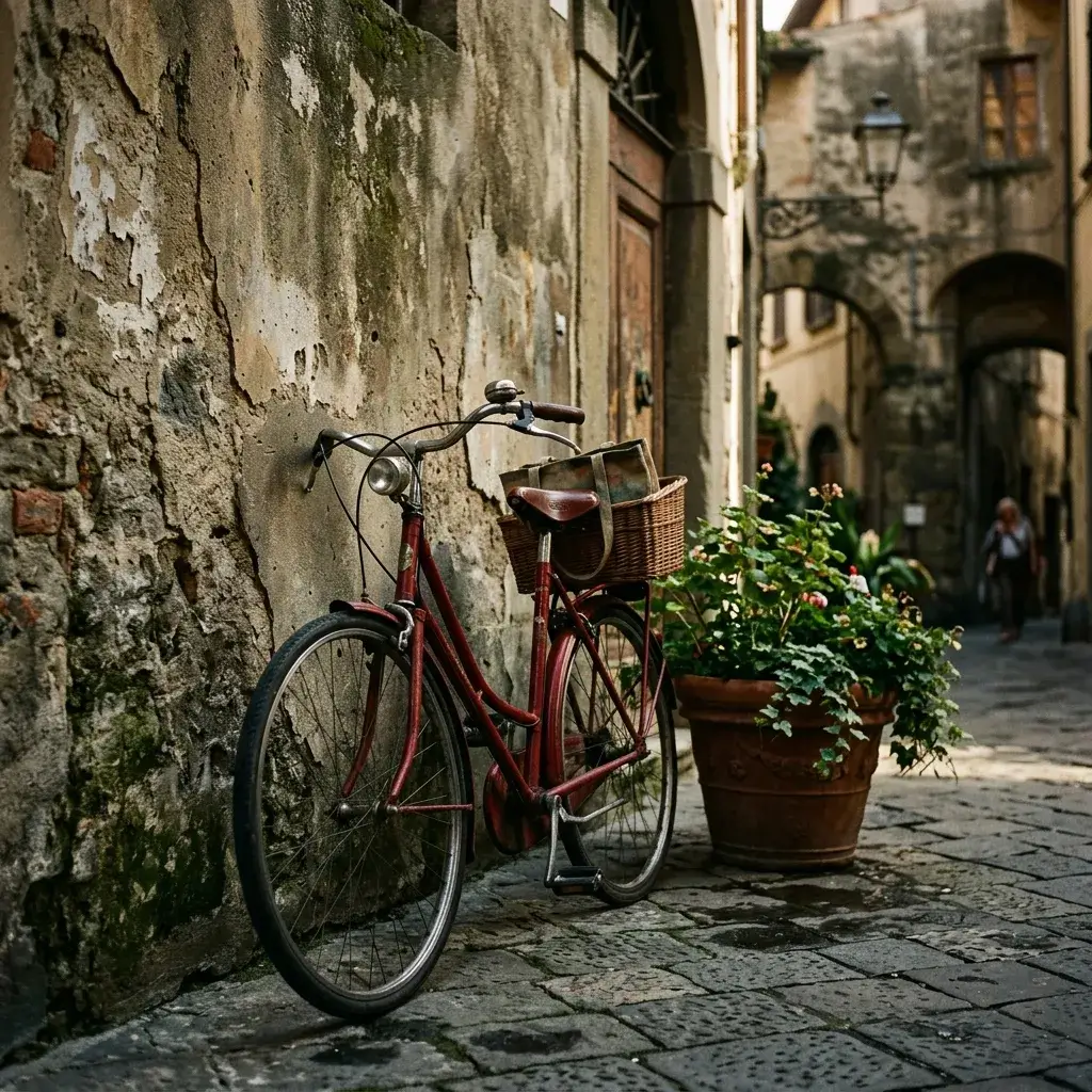 Bicycle in the Cinematic style