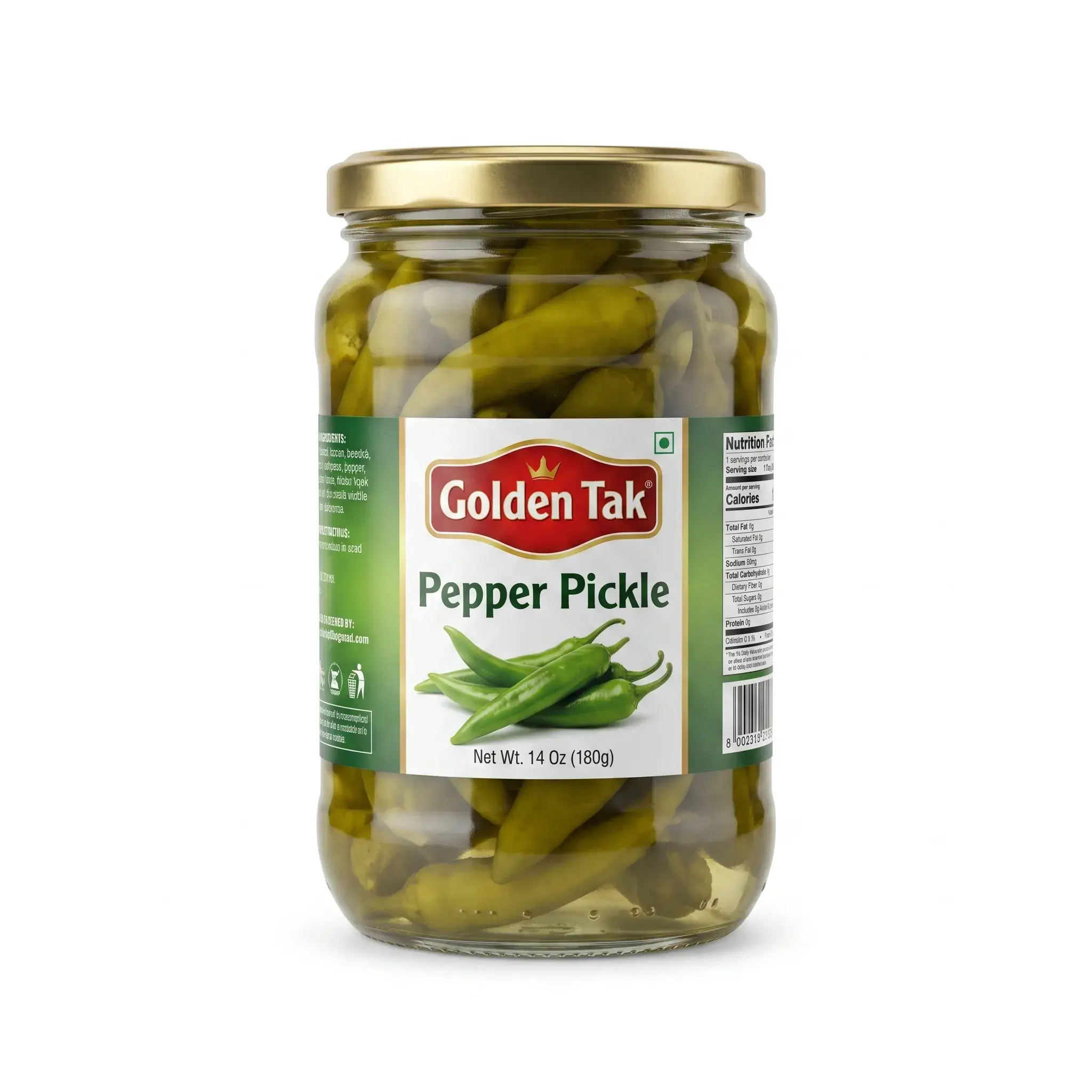 Golden Tak Pepper Pickle