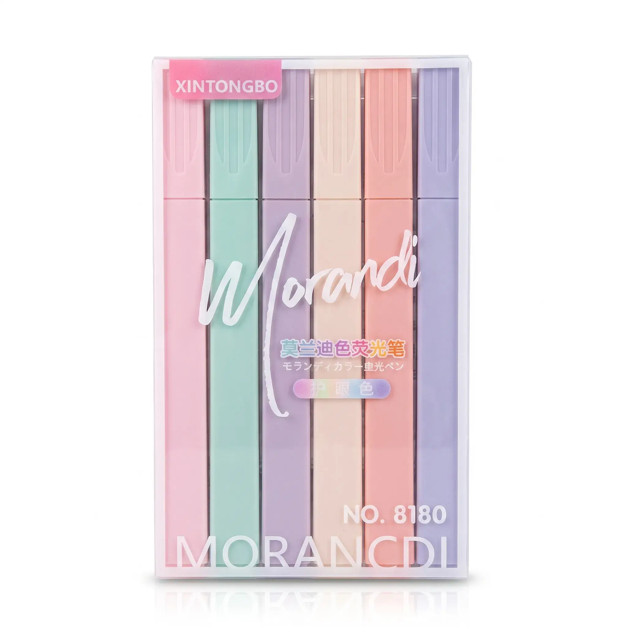 XINTONGBO Morandi Color Highlighters Set NO. 8180