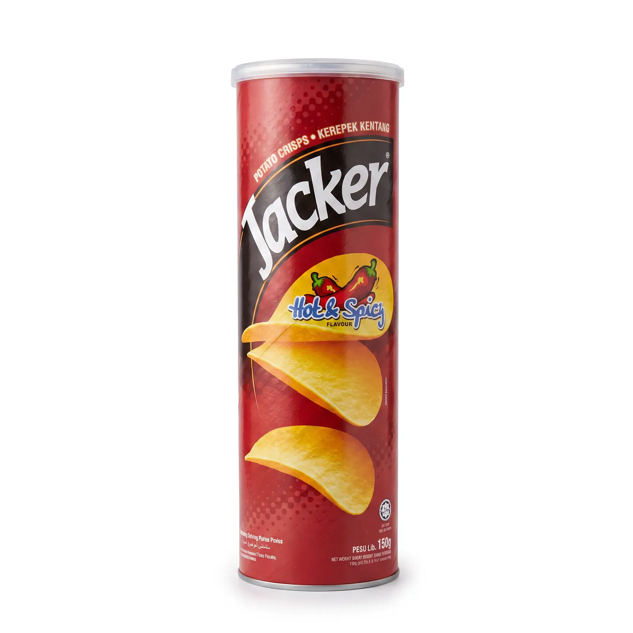 Jacker Hot & Spicy Potato Crisps
