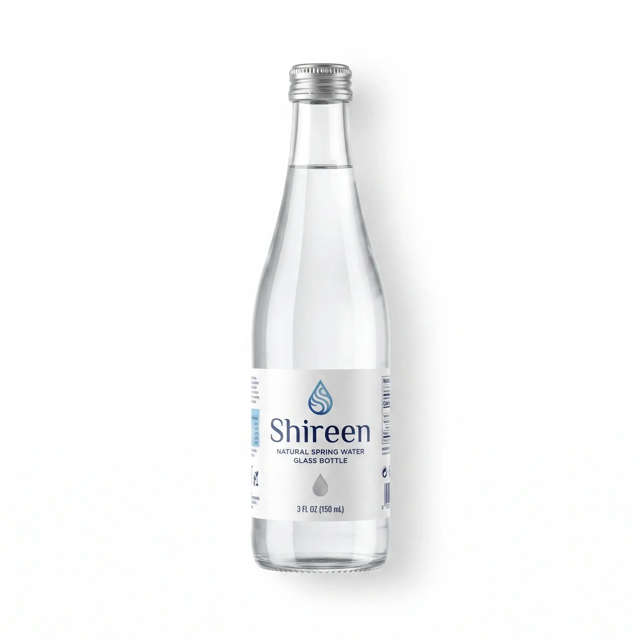 Shireen Natural Spring Water Glass Bottle