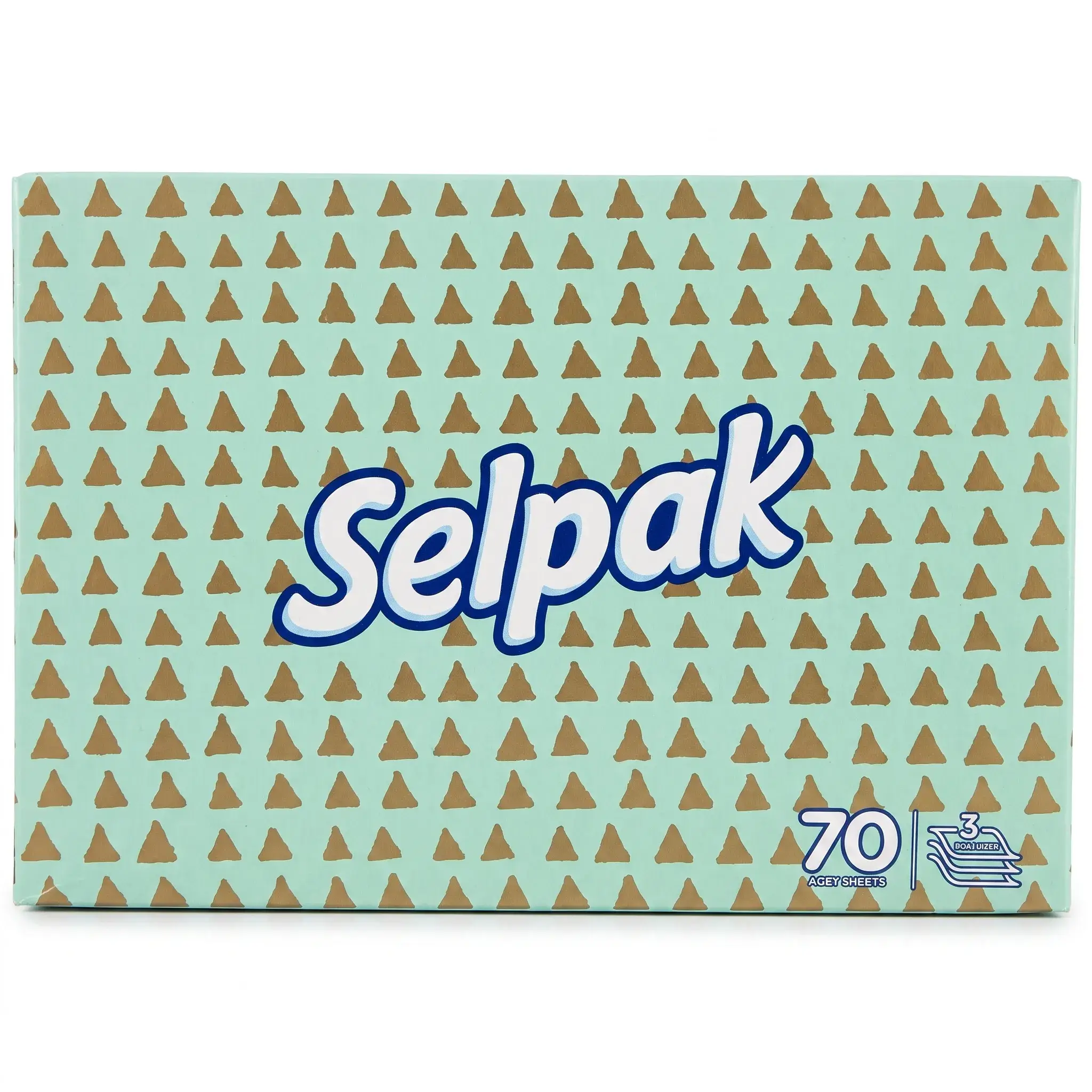 Selpak Facial Tissues 3-Ply 70 Sheets