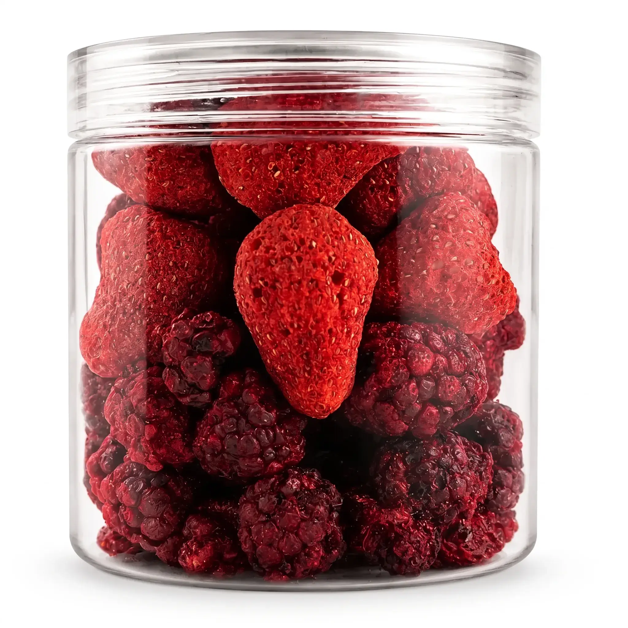 Freeze-Dried Strawberries & Blackberries Mix Jar
