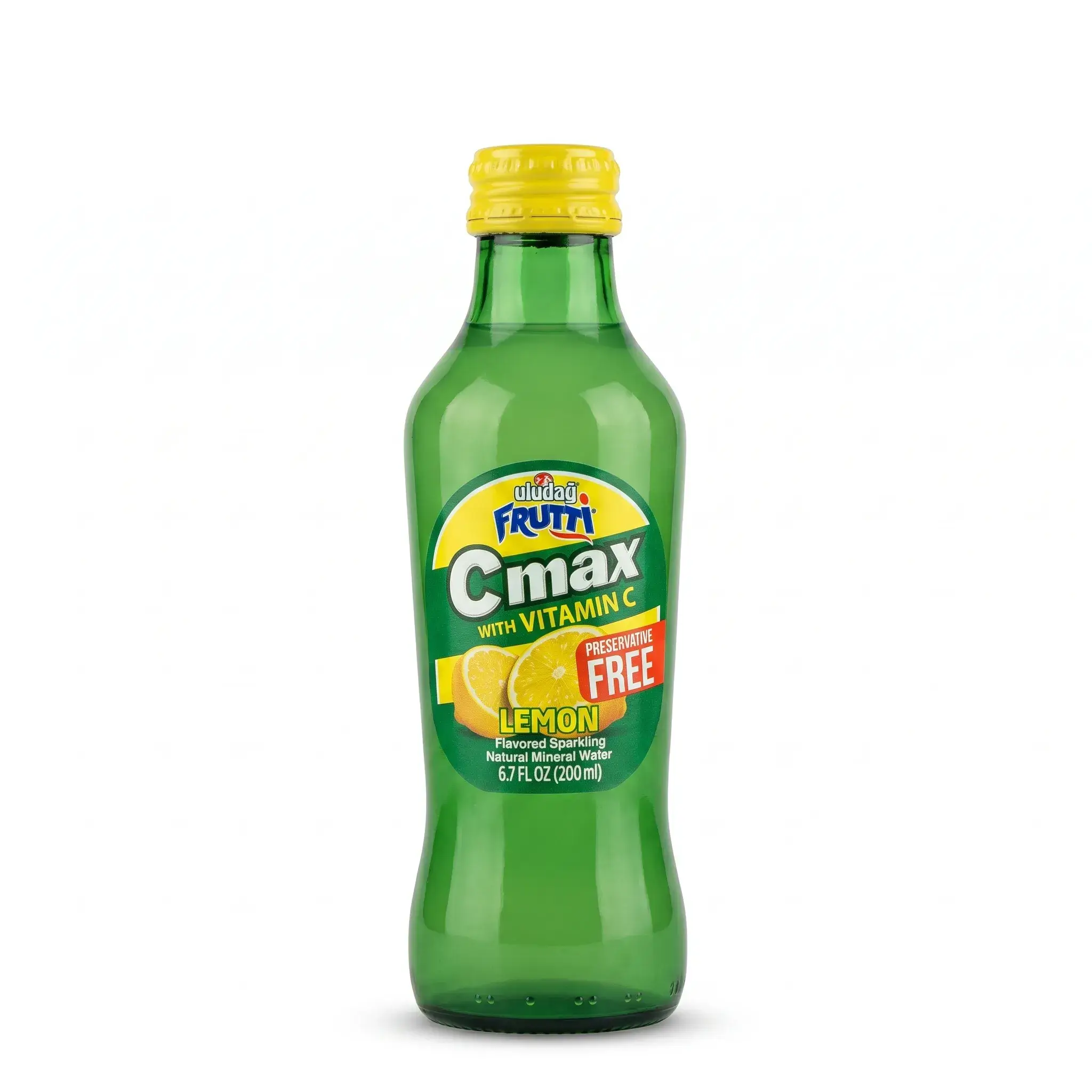 Uludağ Frutti Cmax Lemon Flavored Sparkling Mineral Water