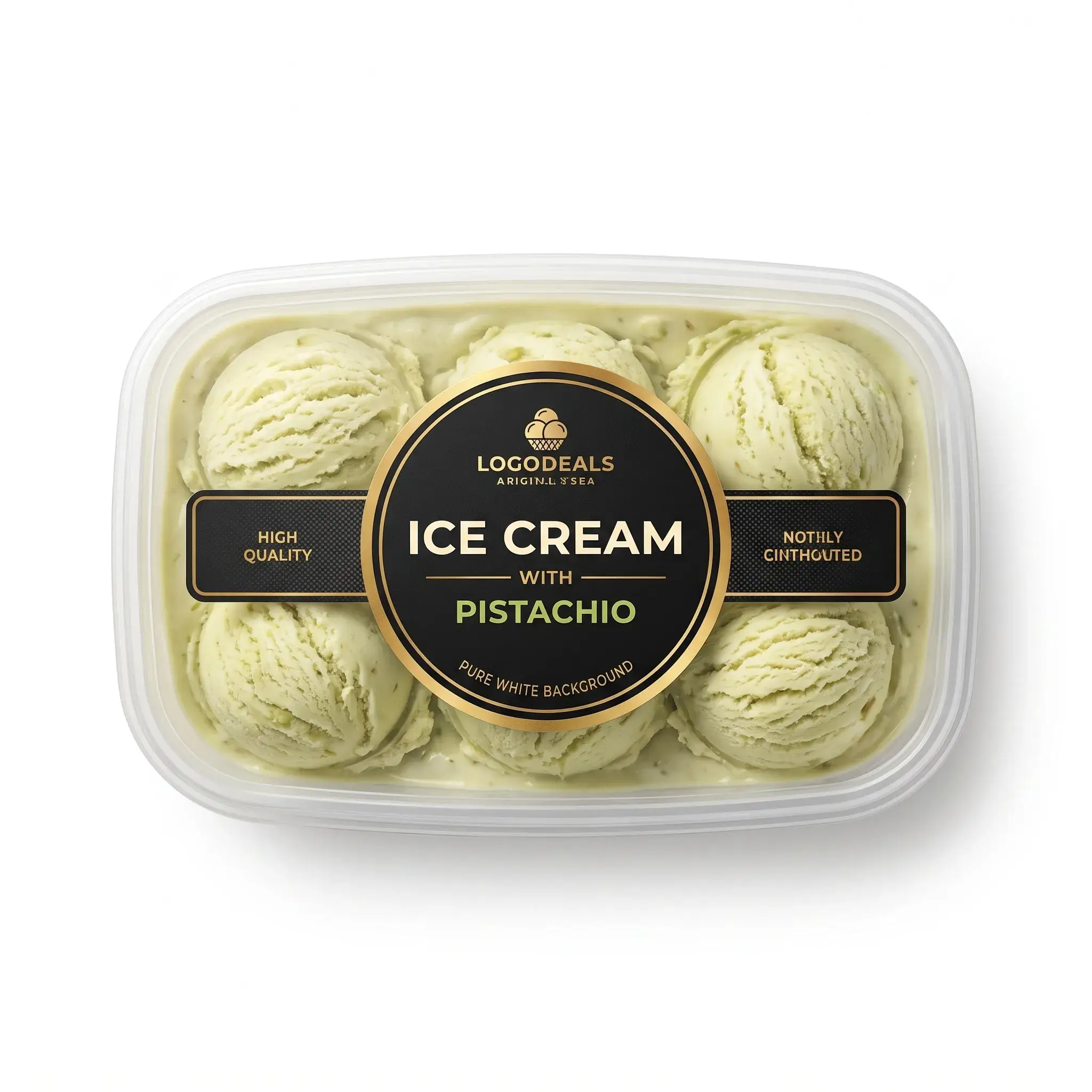 Ice Cream with Pistachio