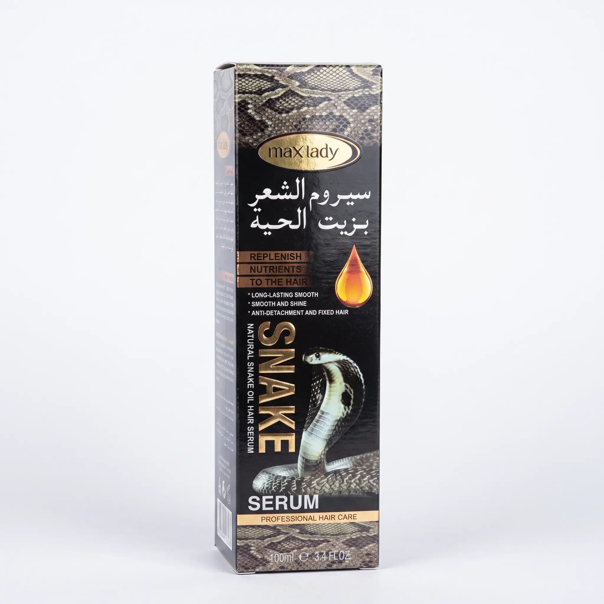 Max Lady Snake Oil Hair Serum
