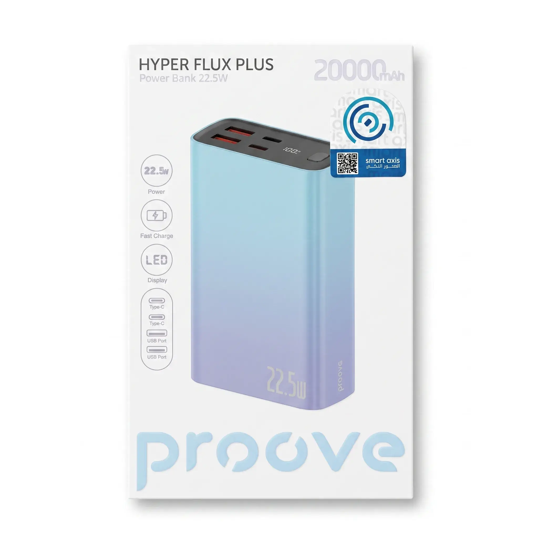 Proove Hyper Flux Plus Power Bank 22.5W 20000mAh