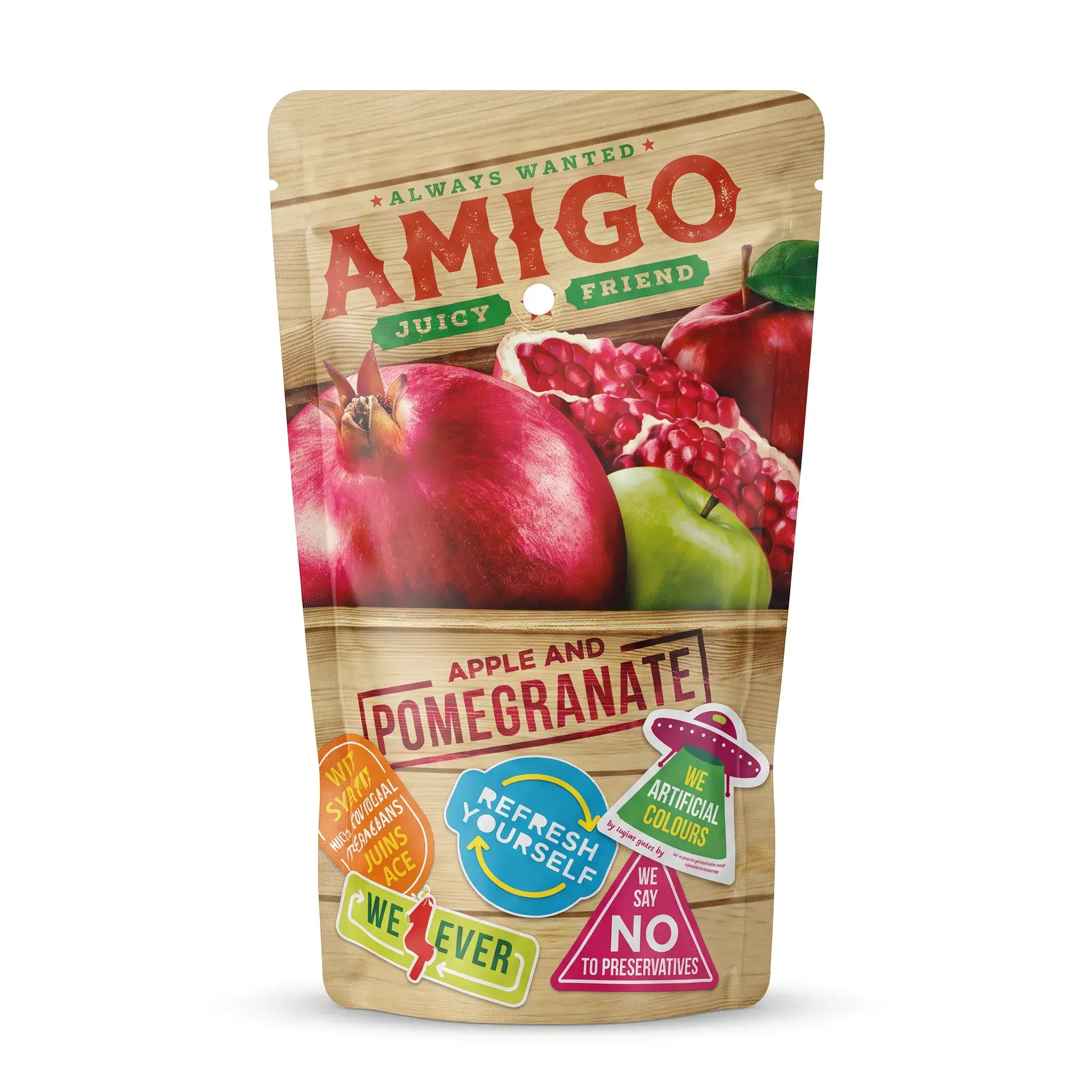 Amigo Apple and Pomegranate Juice Drink