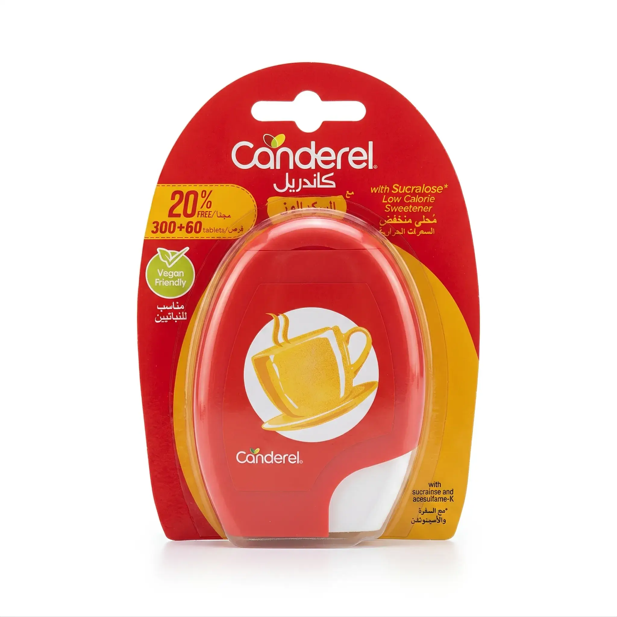 Canderel with Sucralose Low Calorie Sweetener 360 Tablets