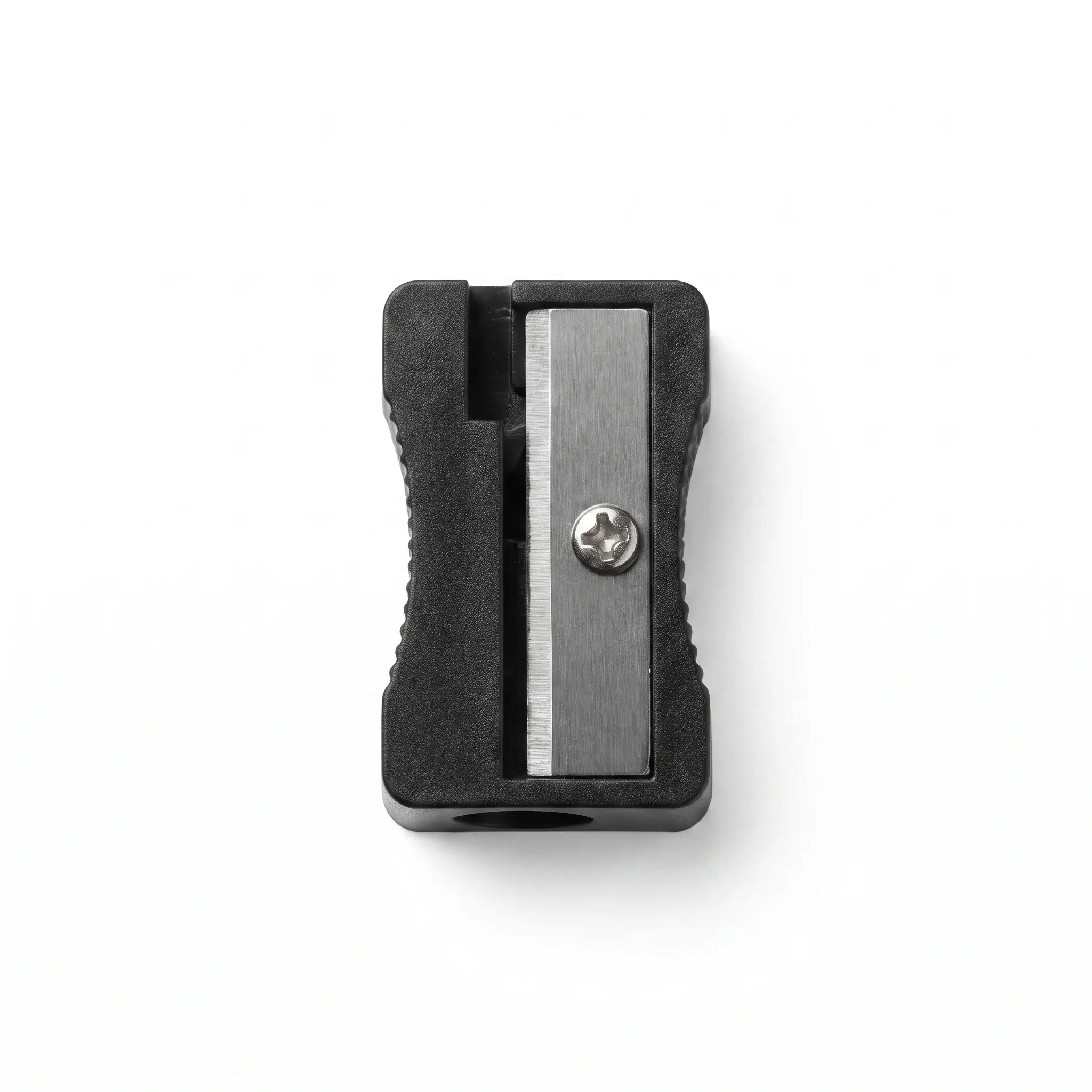 Black Plastic Pencil Sharpener (48 pcs)