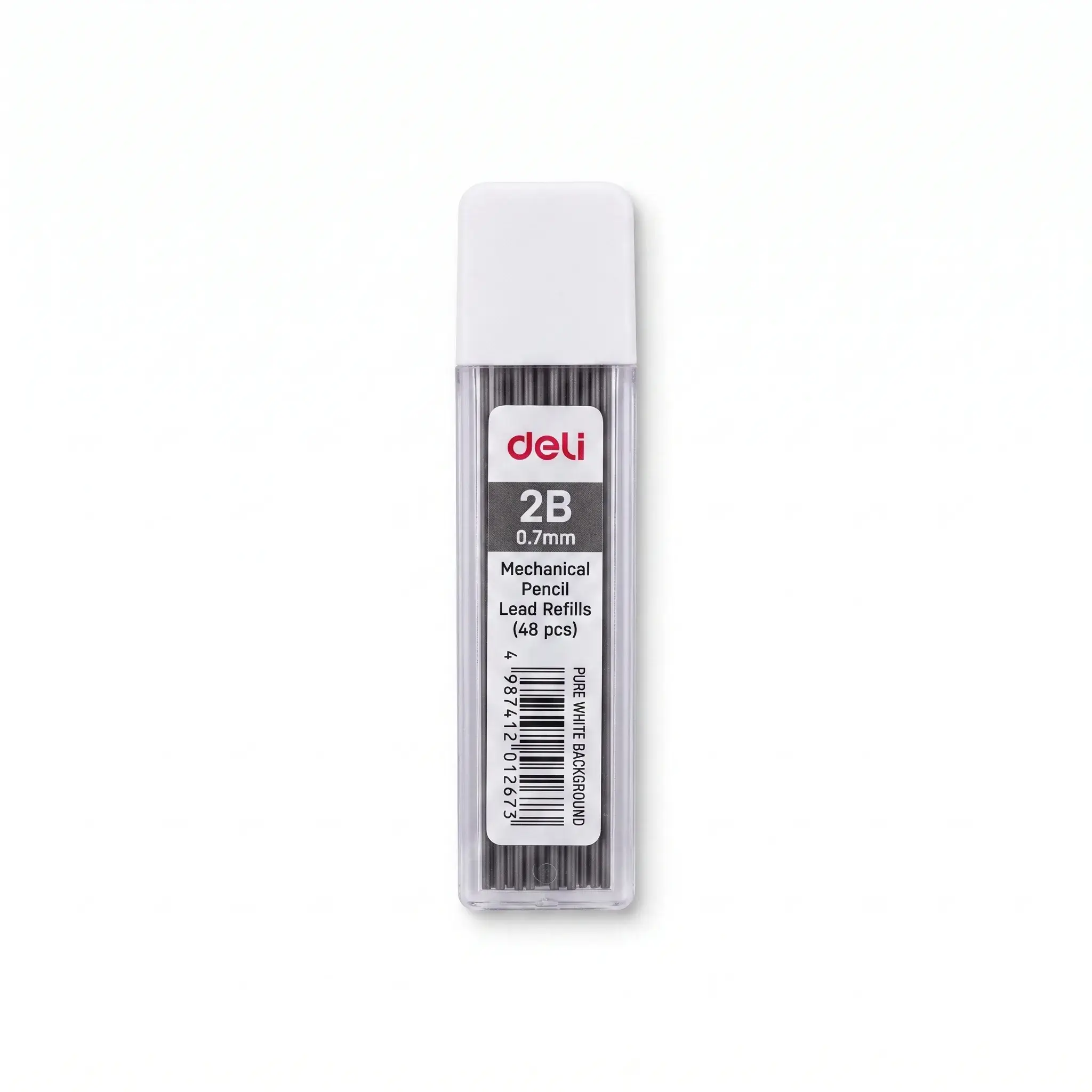 Deli 2B 0.7mm Mechanical Pencil Lead Refills (48 pcs)