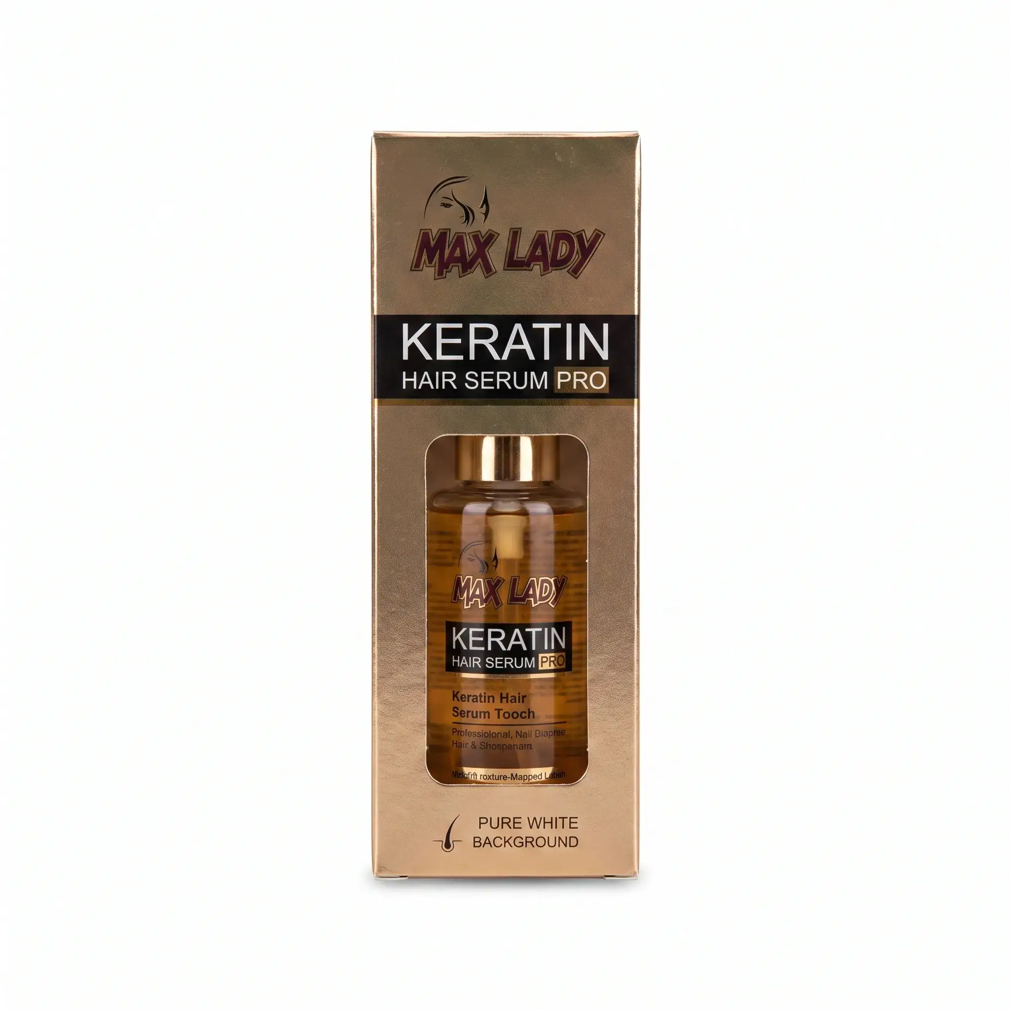 Max Lady Keratin Hair Serum Pro