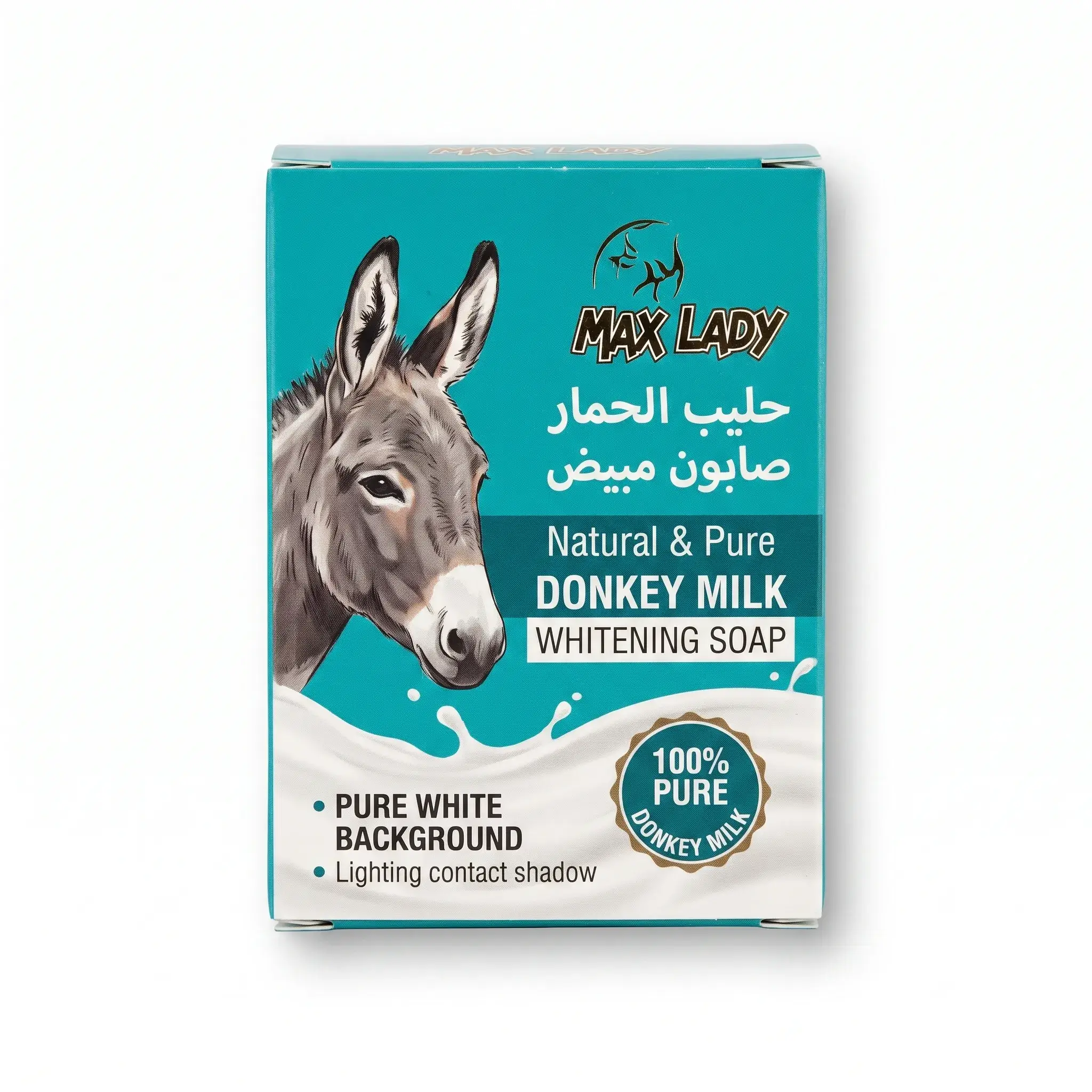 Max Lady Donkey Milk Whitening Soap (12 pcs)