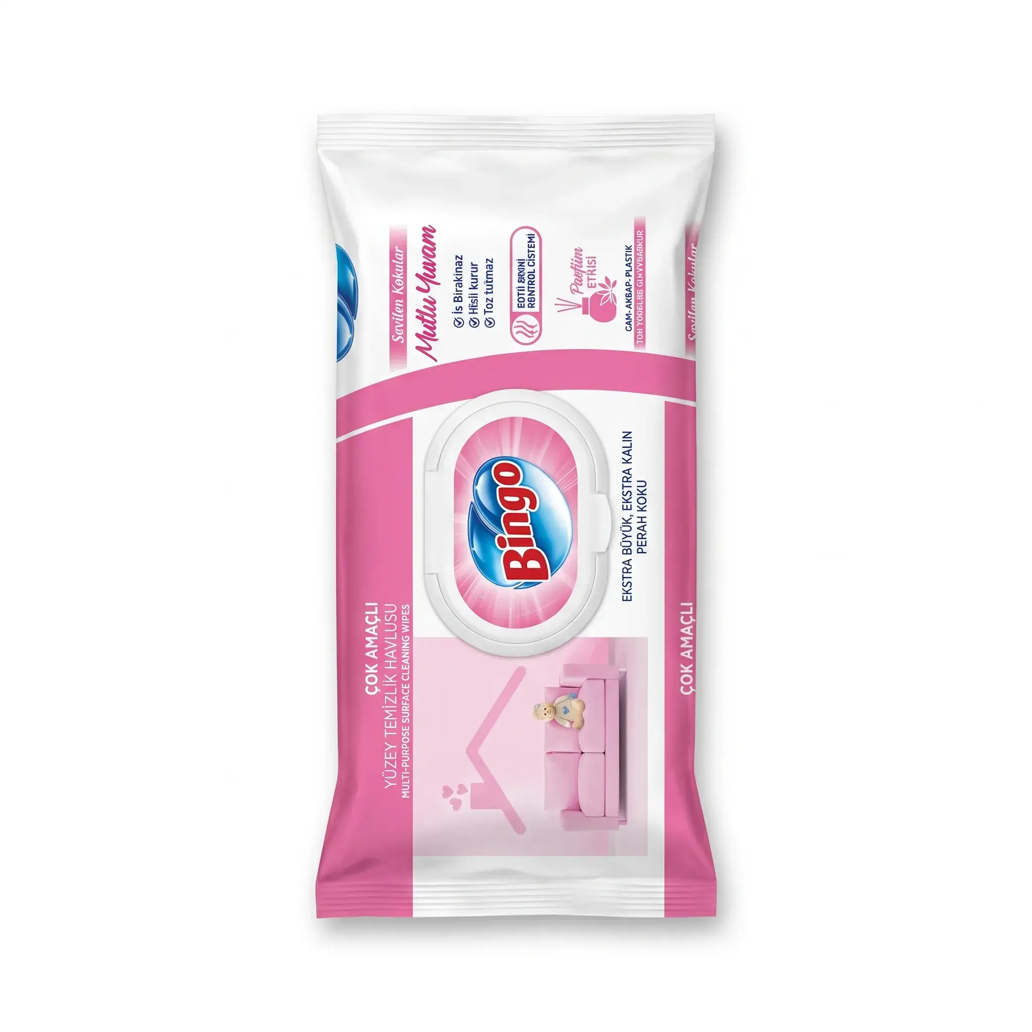 Bingo Multi-Purpose Surface Cleaning Wipes - Mutlu Yuvam