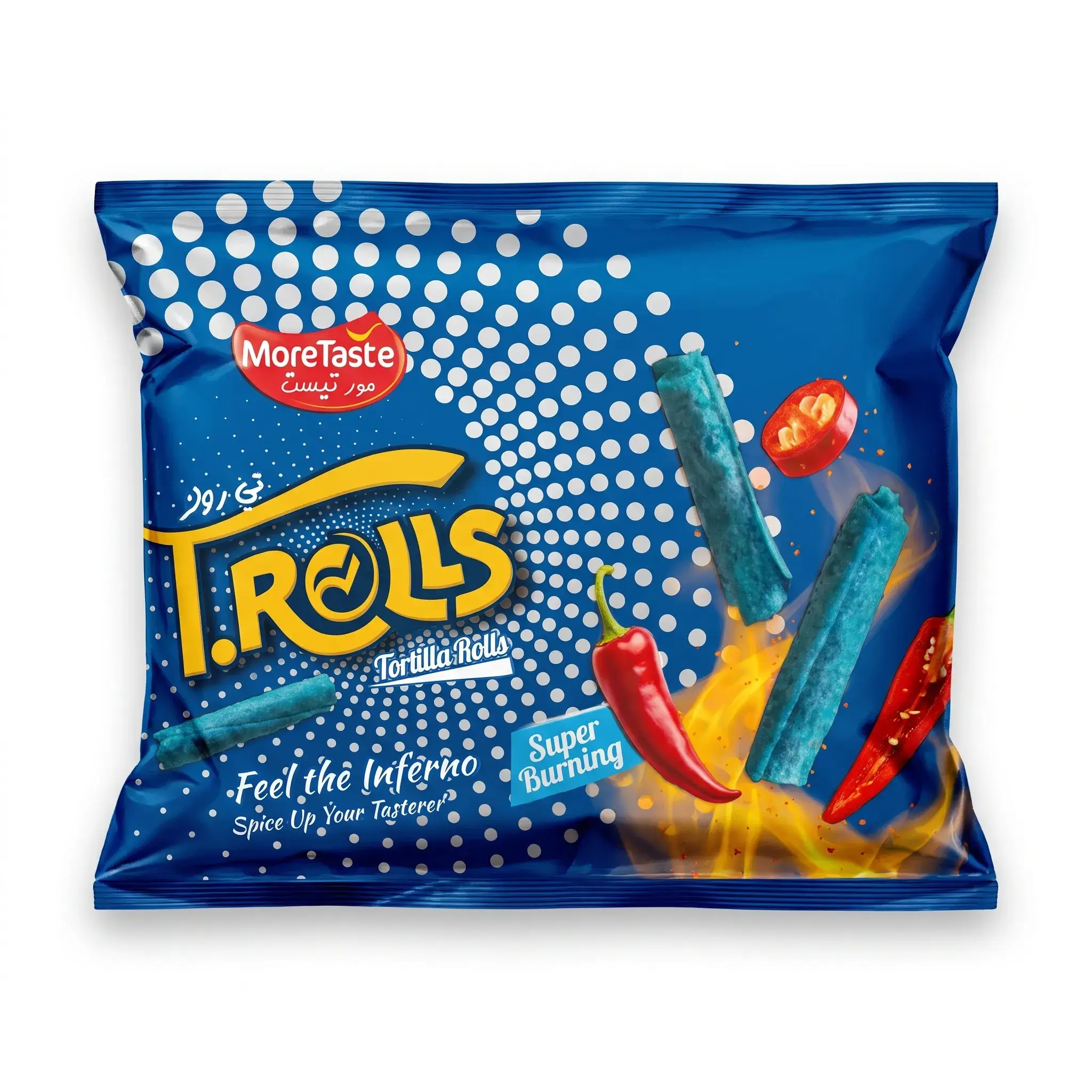 MoreTaste T. Rolls Super Burning Tortilla Rolls