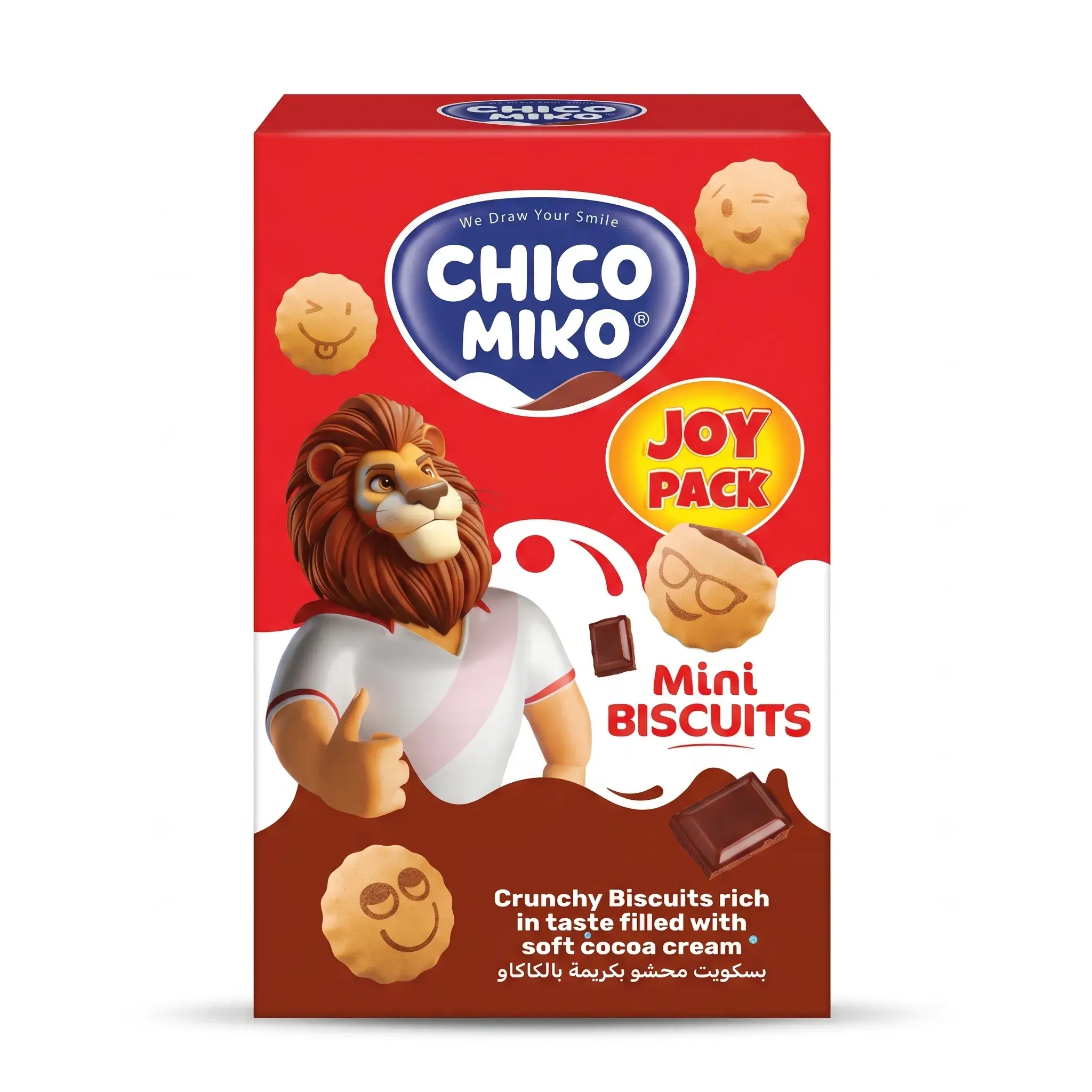 Chico Miko Joy Pack Mini Biscuits with Cocoa Cream